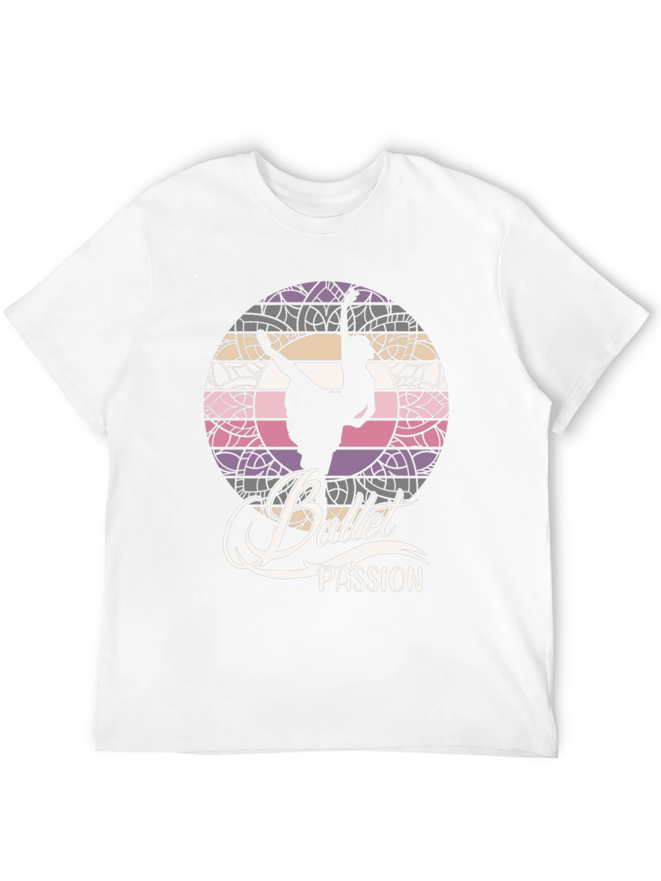 Ballet Passion T-Shirt - Dancer Mandala Tee