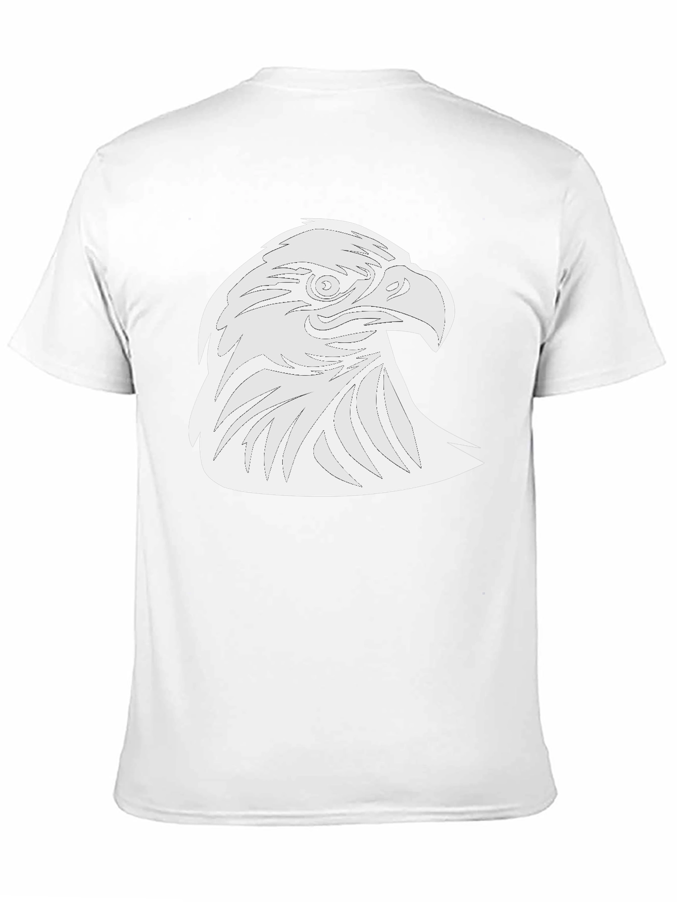 Eagle Graphic Tee - Black Casual T-Shirt