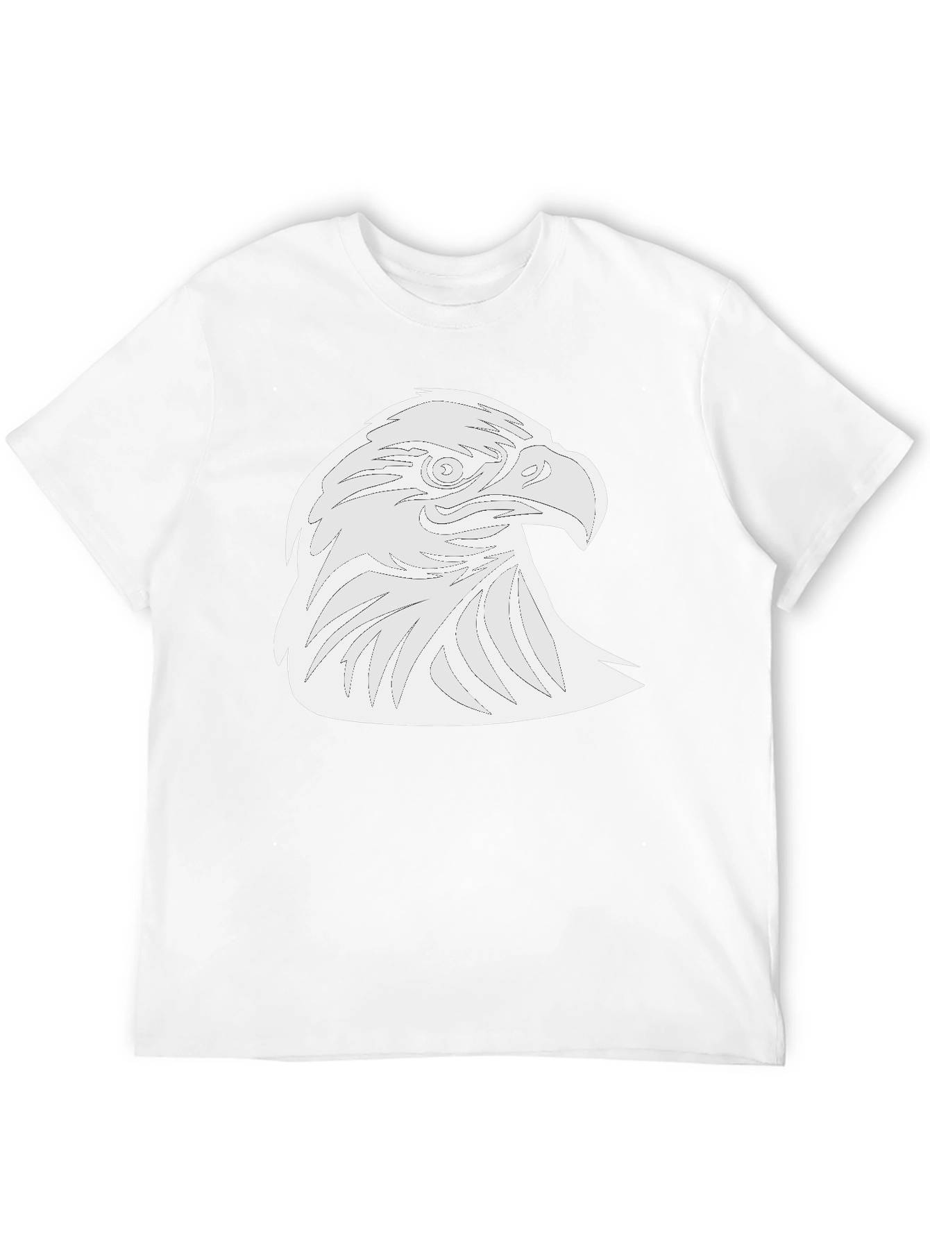 Eagle Graphic Tee - Black Casual T-Shirt