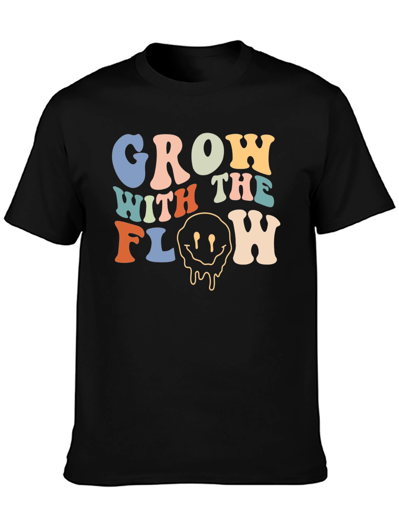 Groovy Grow With The Flow Graphic Tee