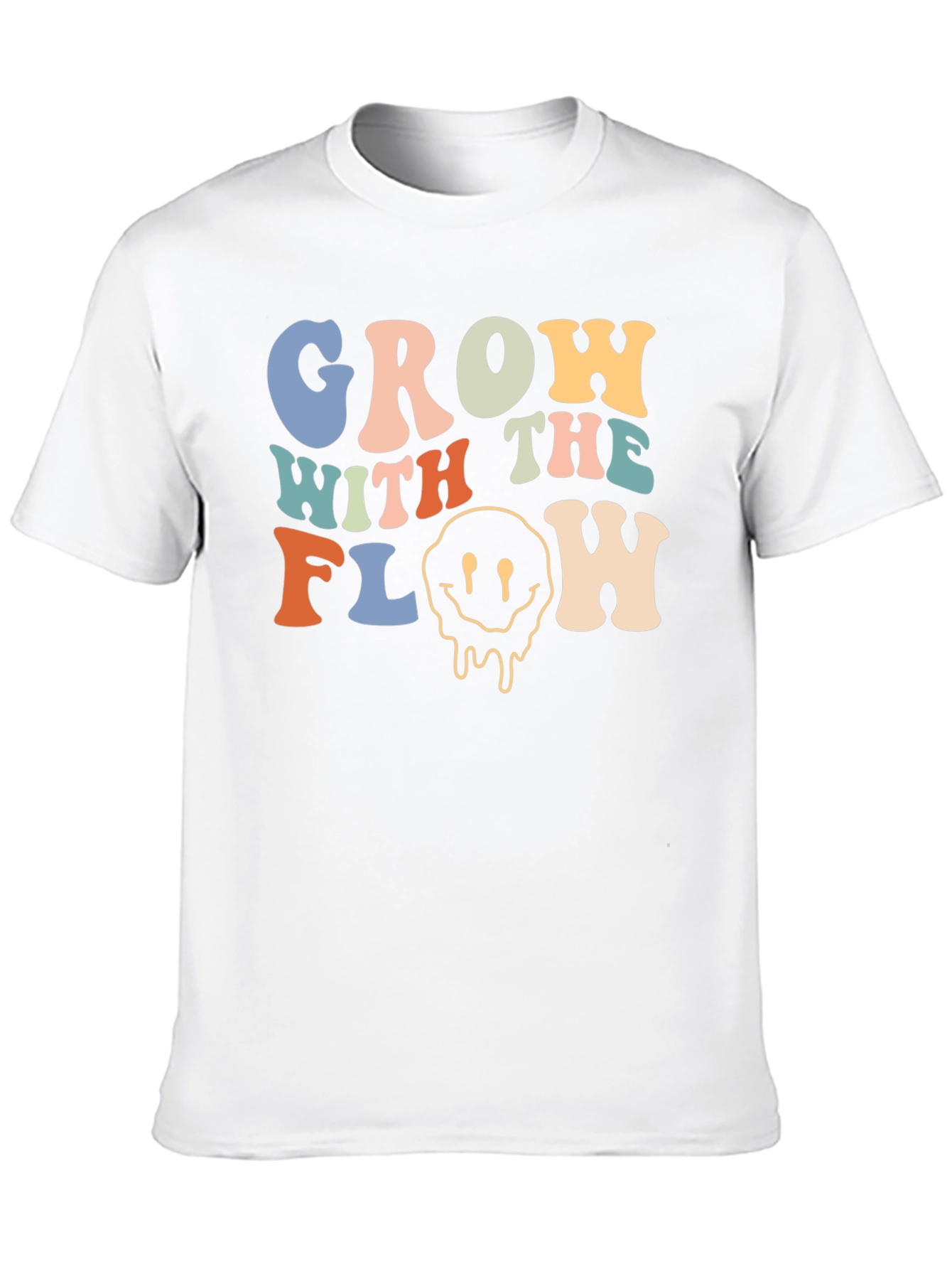 Groovy Grow With The Flow Graphic Tee