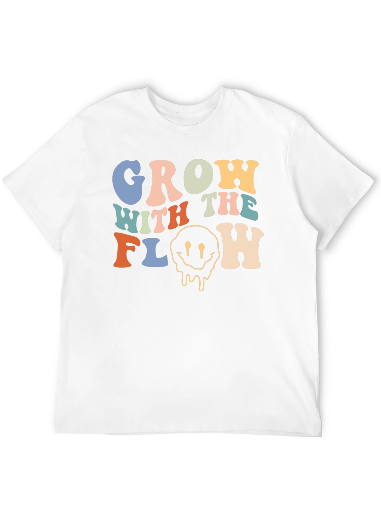 Groovy Grow With The Flow Graphic Tee