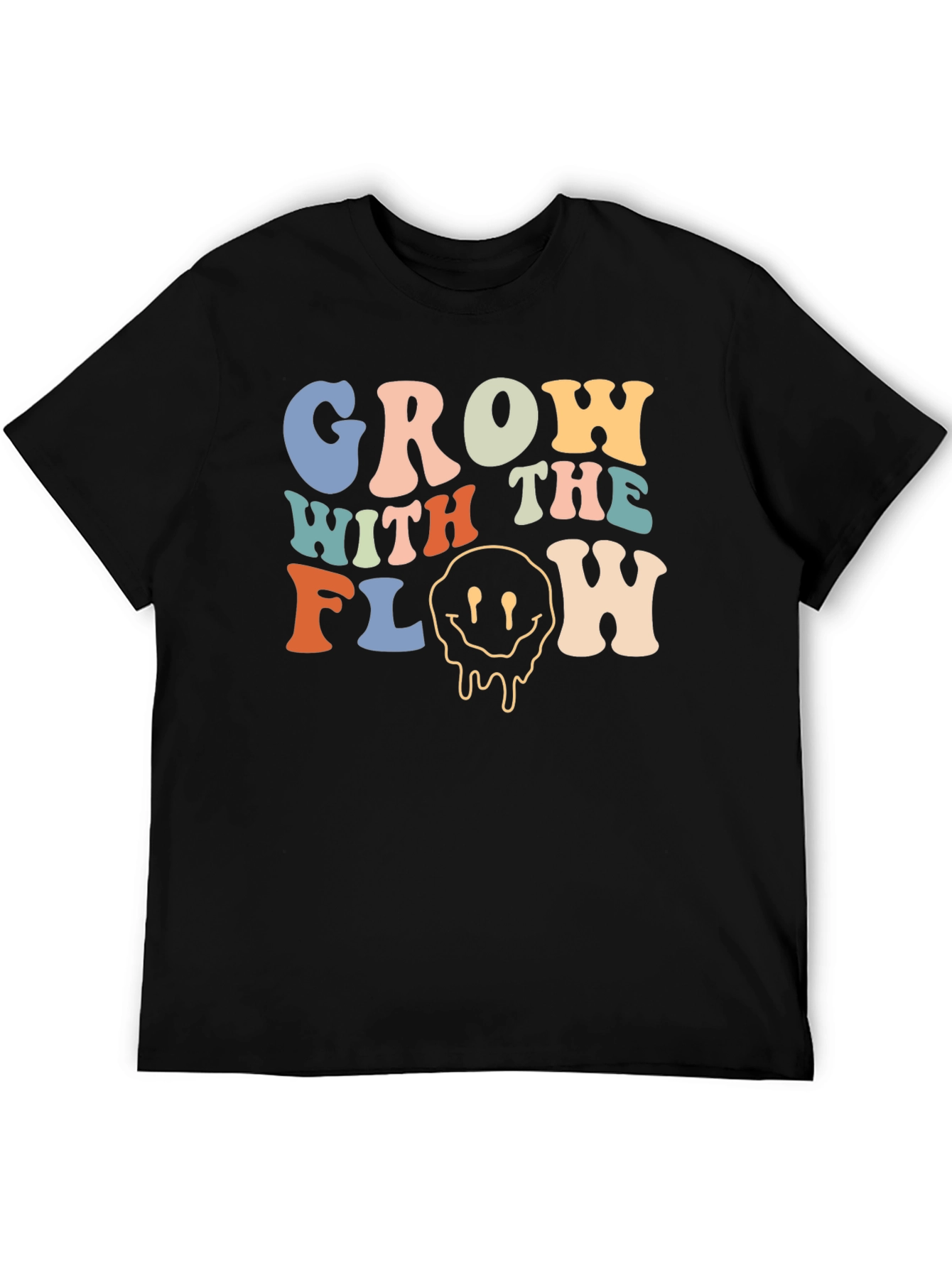 Groovy Grow With The Flow Graphic Tee
