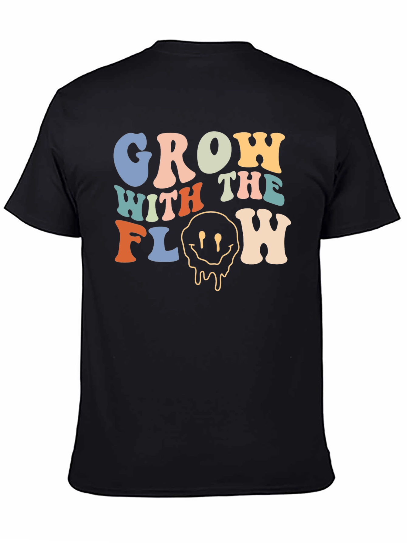 Groovy Grow With The Flow Graphic Tee