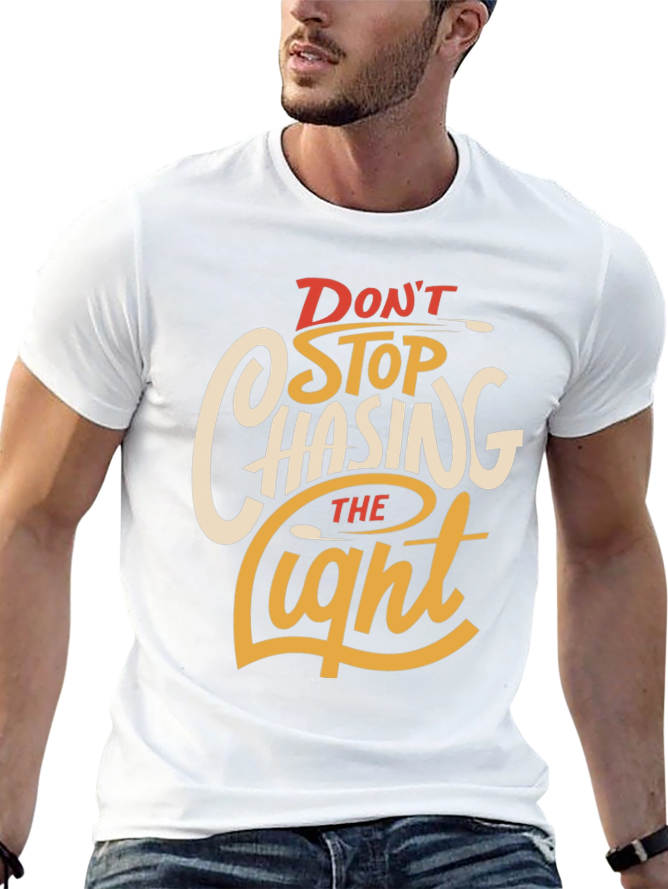 Dont Stop Chasing The Light Graphic Tee