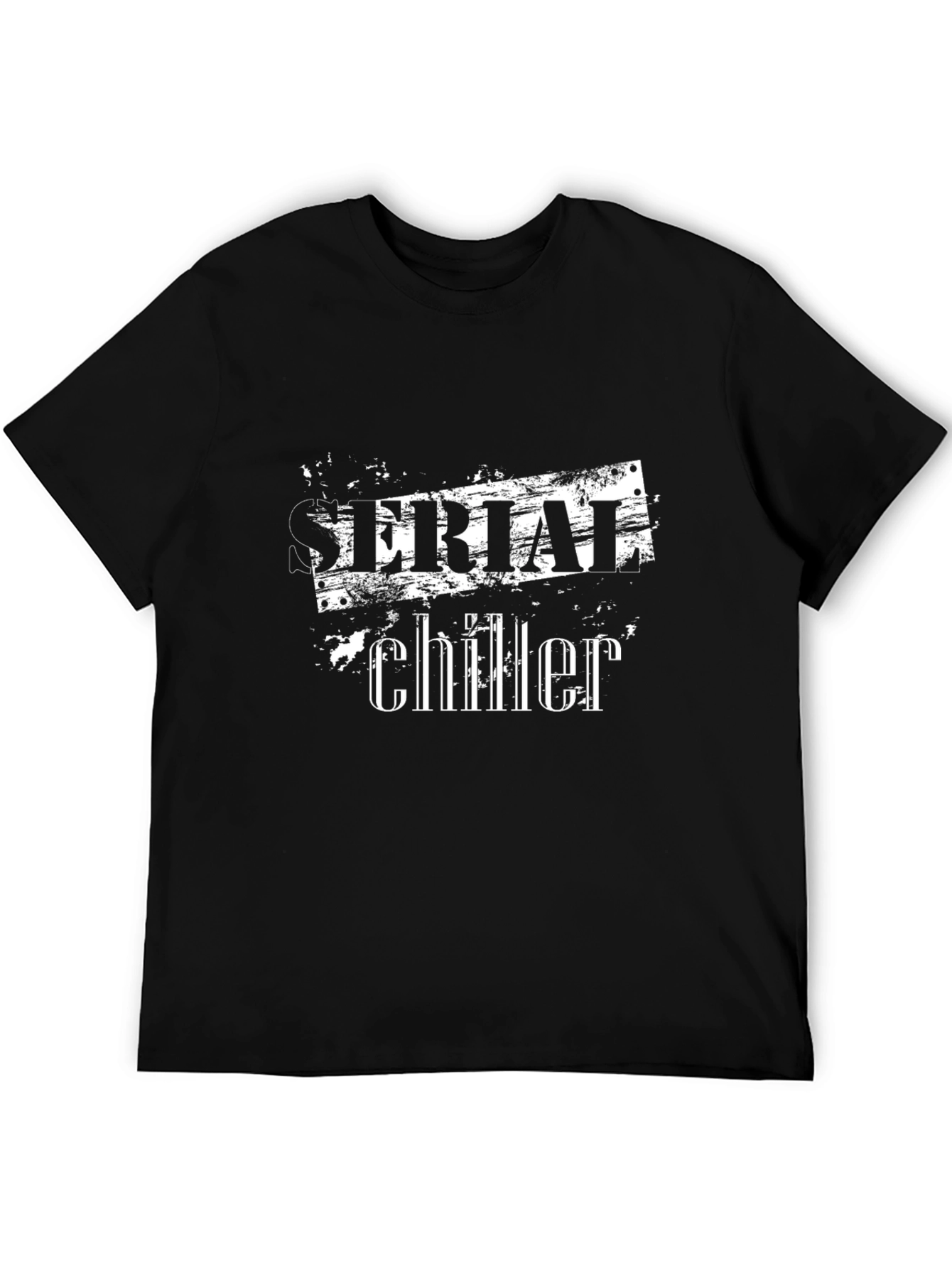 Serial Chiller Graphic T-Shirt - Cool Casual Tee