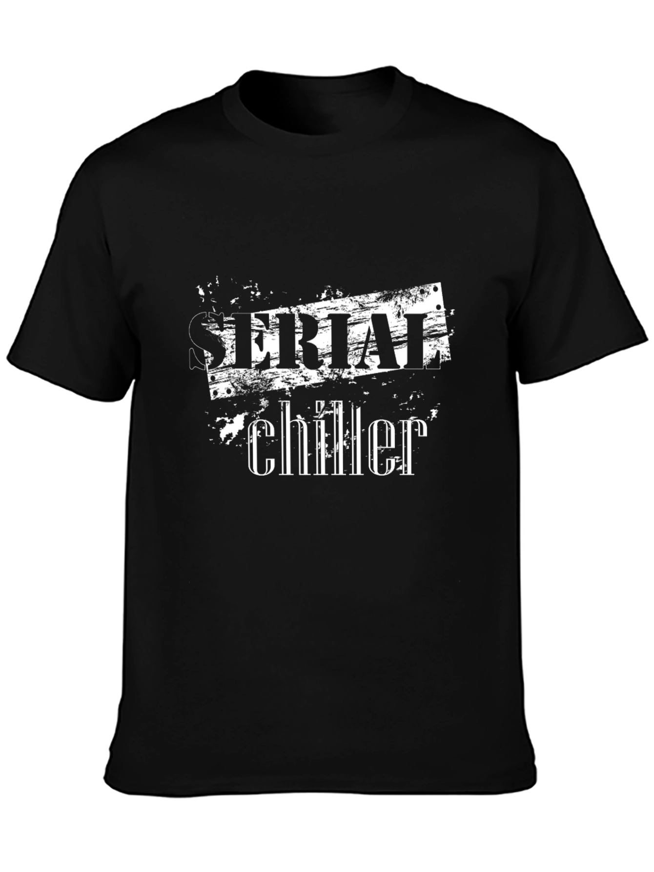 Serial Chiller Graphic T-Shirt - Cool Casual Tee