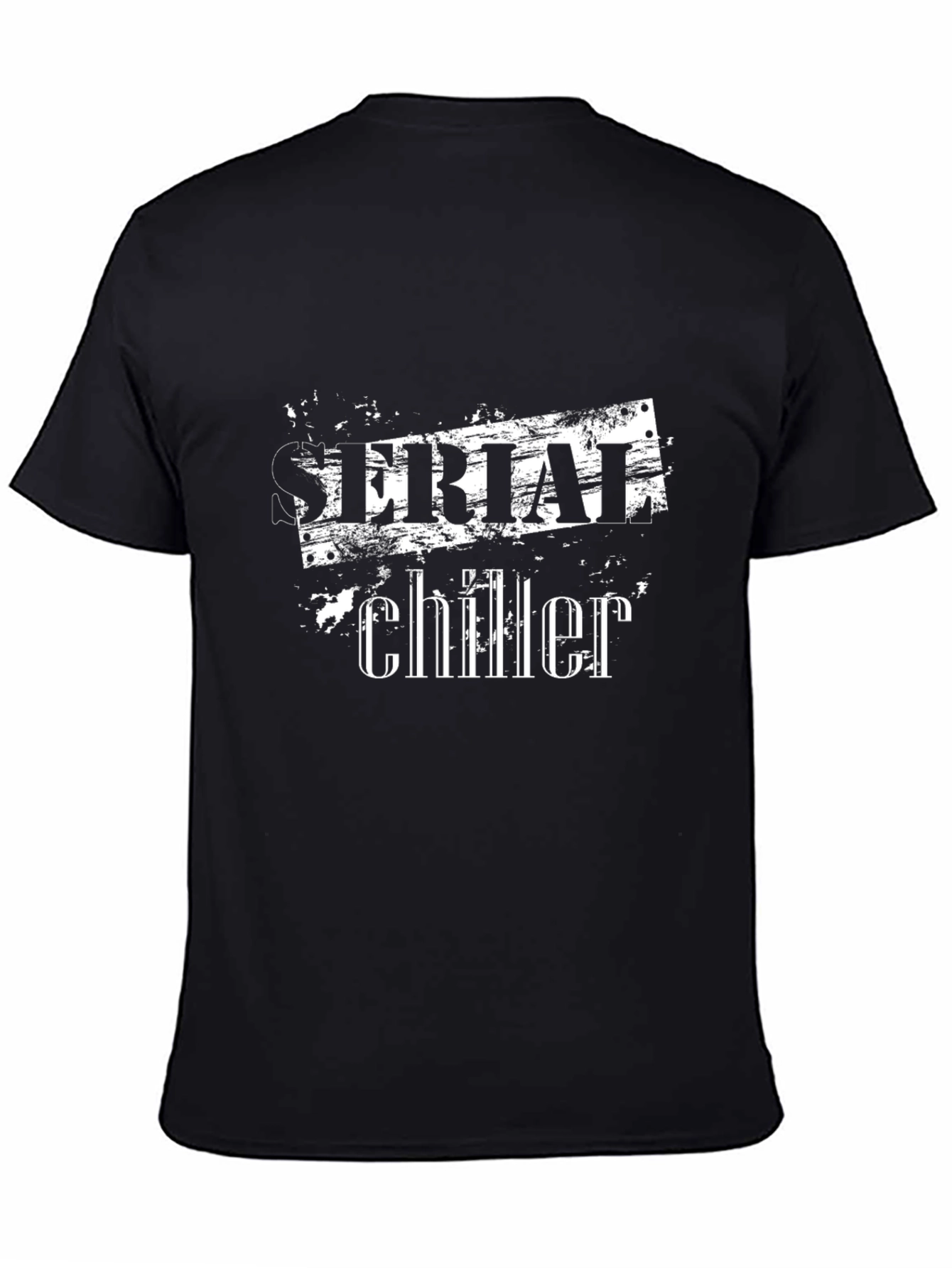 Serial Chiller Graphic T-Shirt - Cool Casual Tee