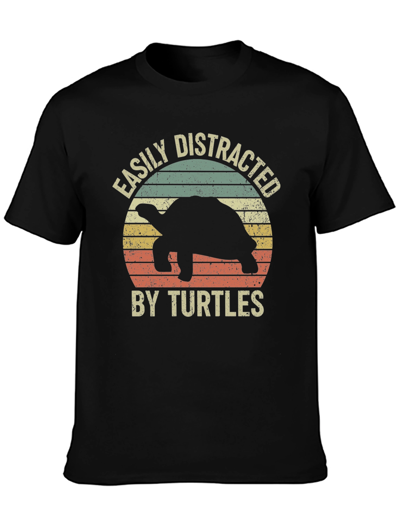 Easily Distracted by Turtles Graphic Tee
