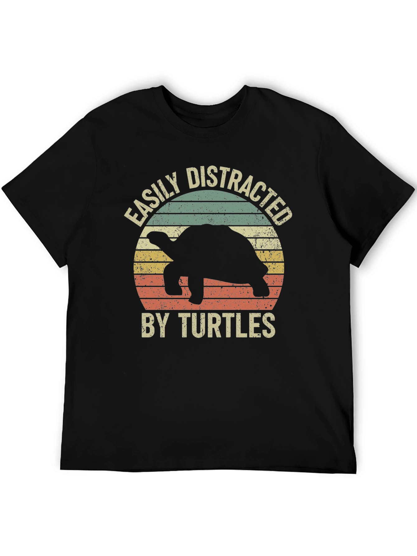 Easily Distracted by Turtles Graphic Tee