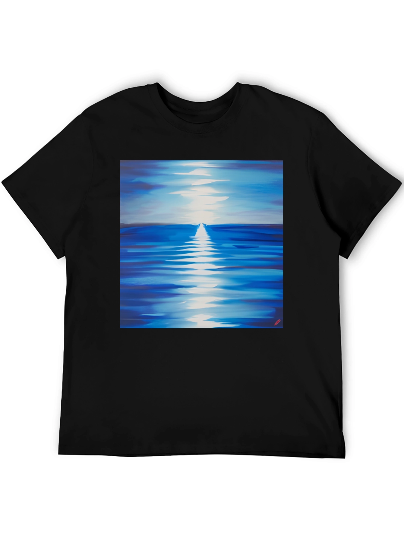 Ocean Reflection T-Shirt - Artistic Design