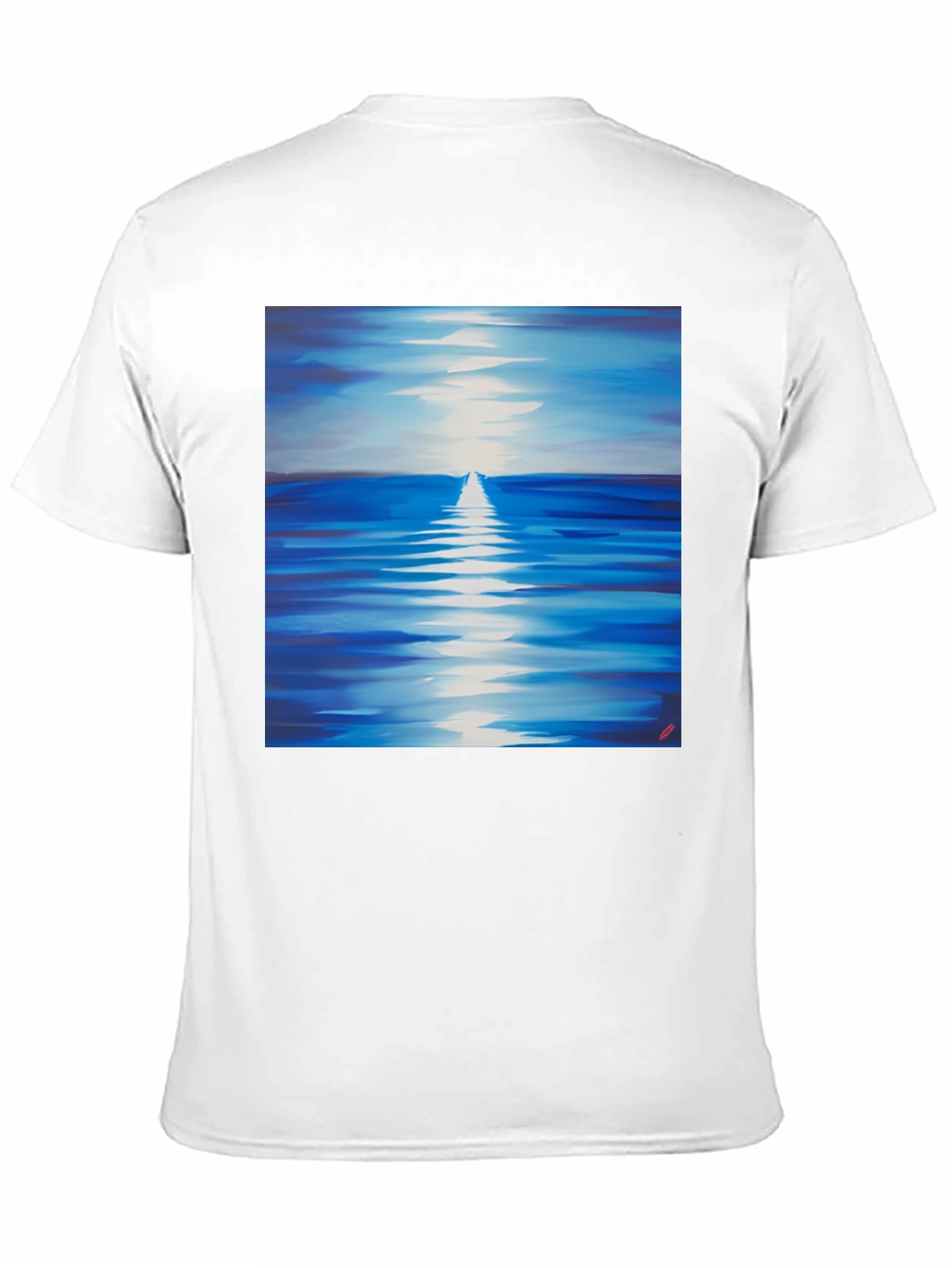 Ocean Reflection T-Shirt - Artistic Design