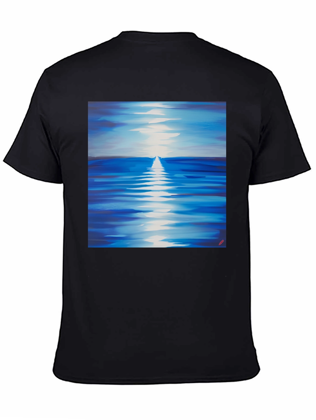 Ocean Reflection T-Shirt - Artistic Design