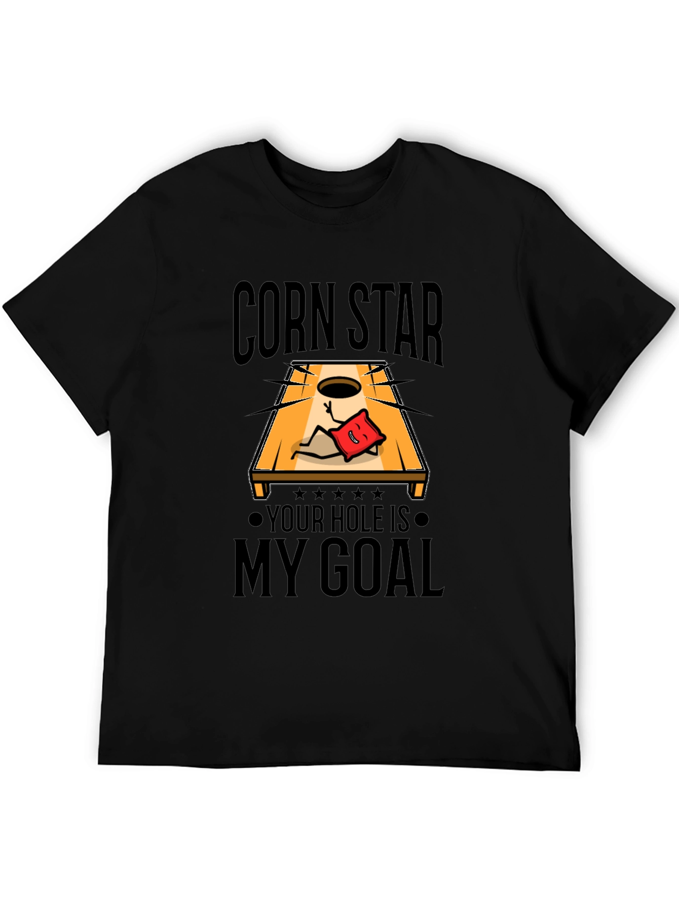 Corn Star Bean Bag Toss T-Shirt