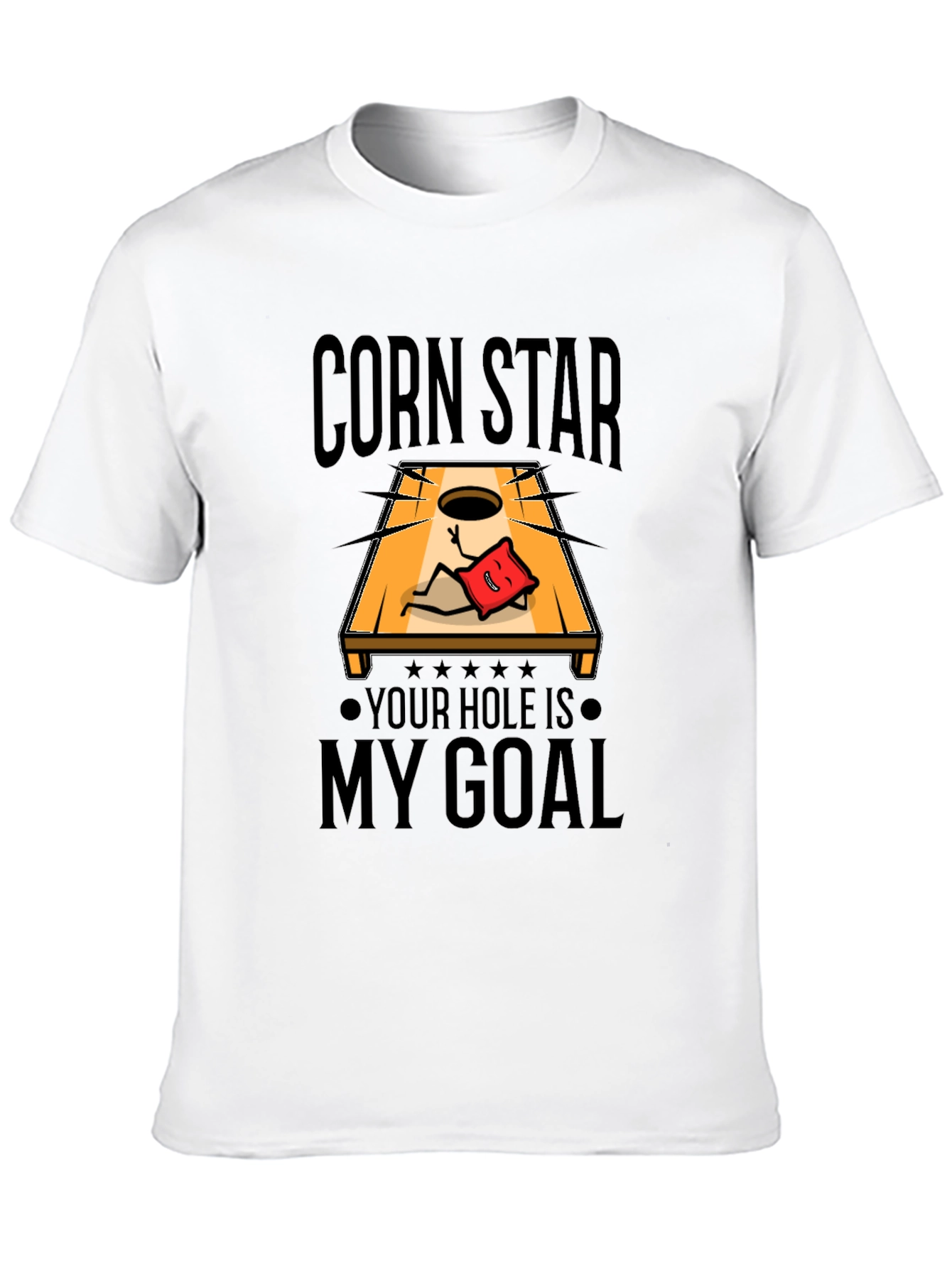 Corn Star Bean Bag Toss T-Shirt