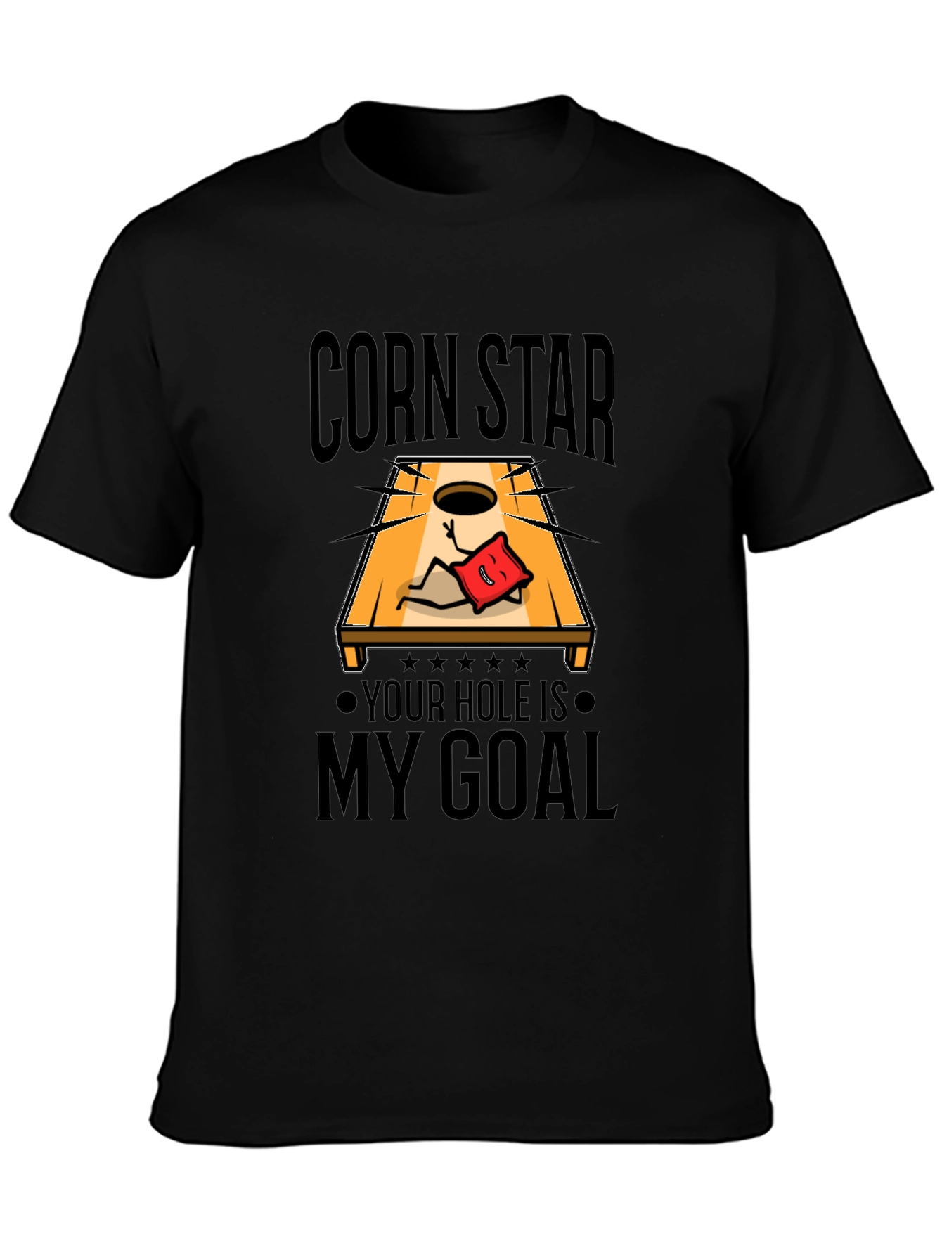 Corn Star Bean Bag Toss T-Shirt