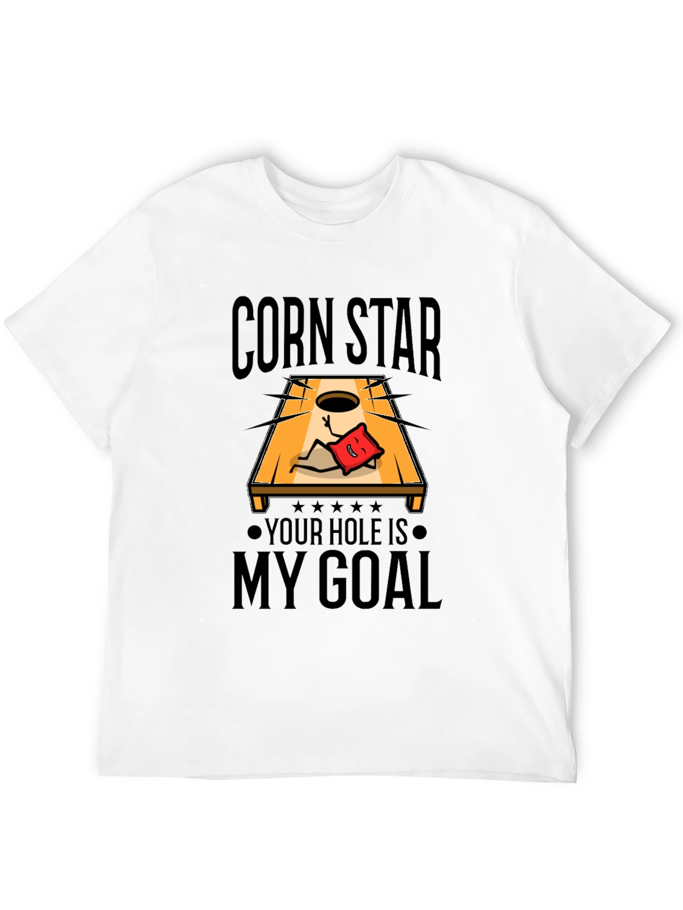 Corn Star Bean Bag Toss T-Shirt
