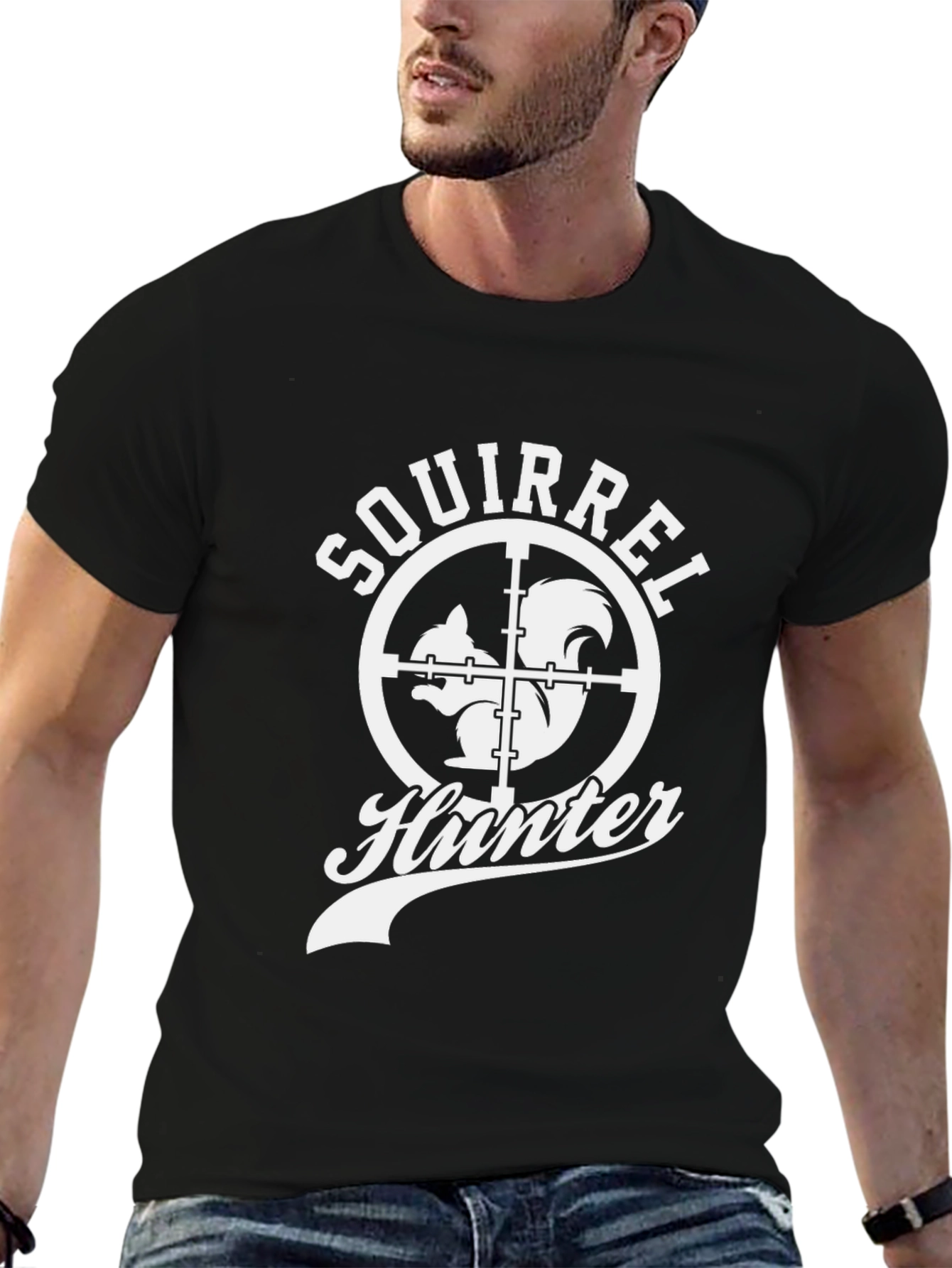 Squirrel Hunter T-Shirt - Target Graphic Tee
