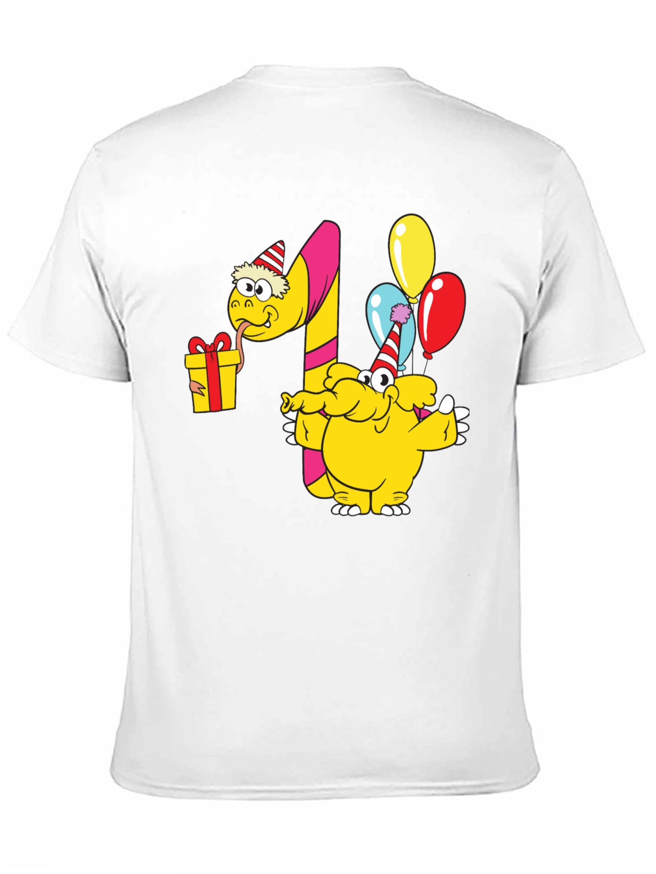Fun Cartoon First Birthday T-Shirt