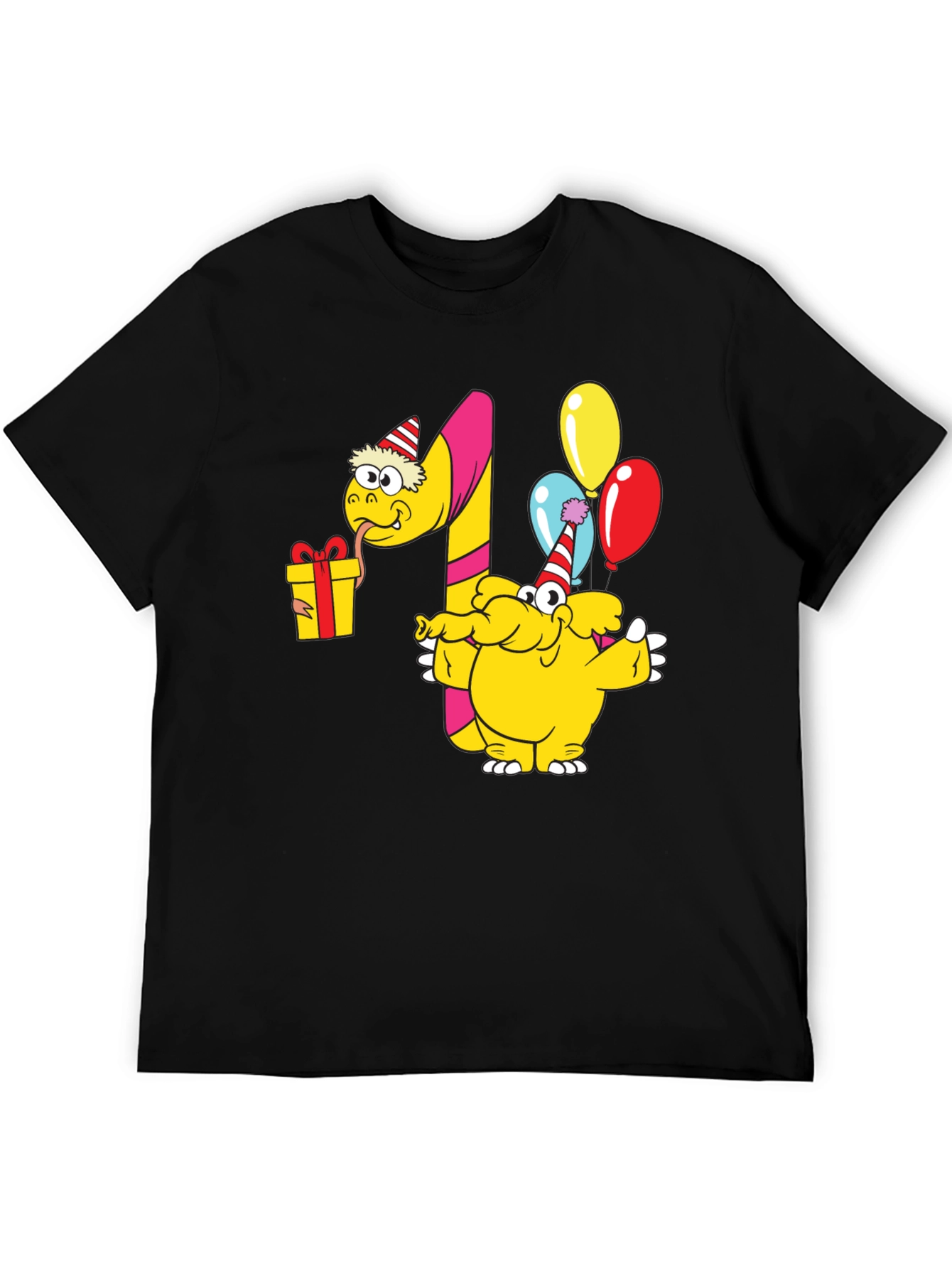 Fun Cartoon First Birthday T-Shirt