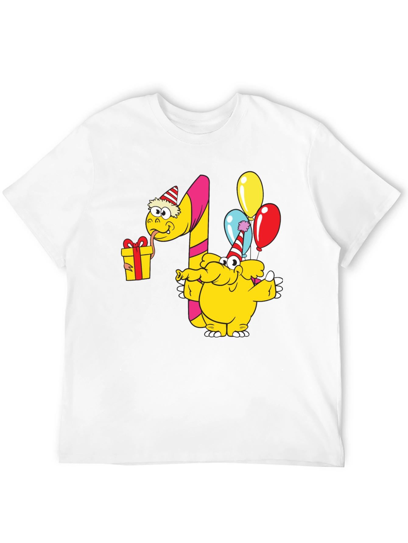 Fun Cartoon First Birthday T-Shirt