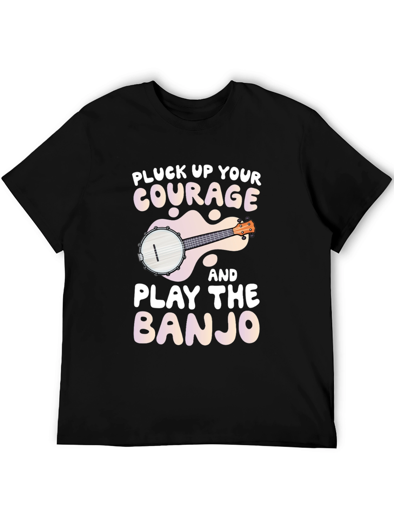 Pluck Up Your Courage Banjo Graphic Tee