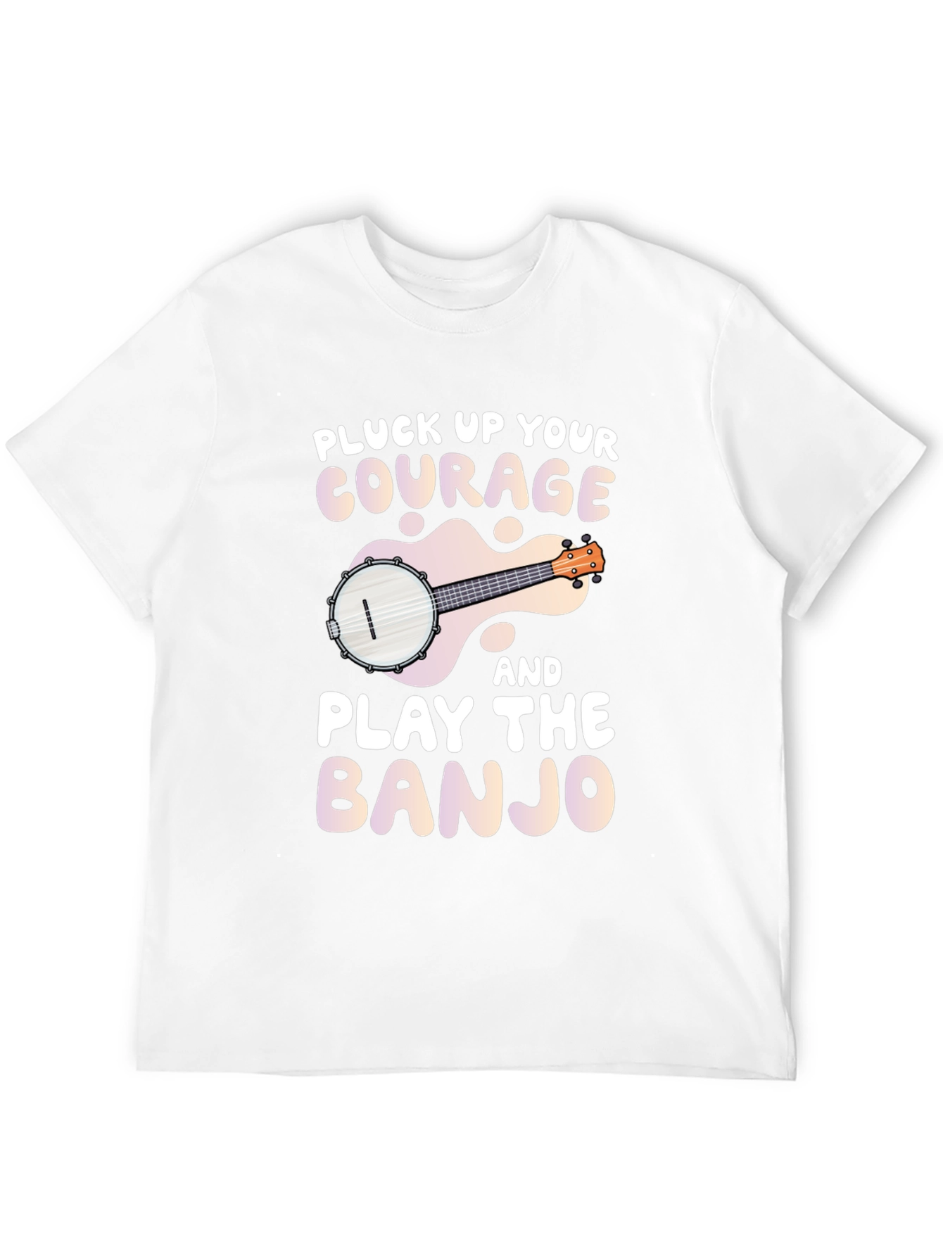 Pluck Up Your Courage Banjo Graphic Tee