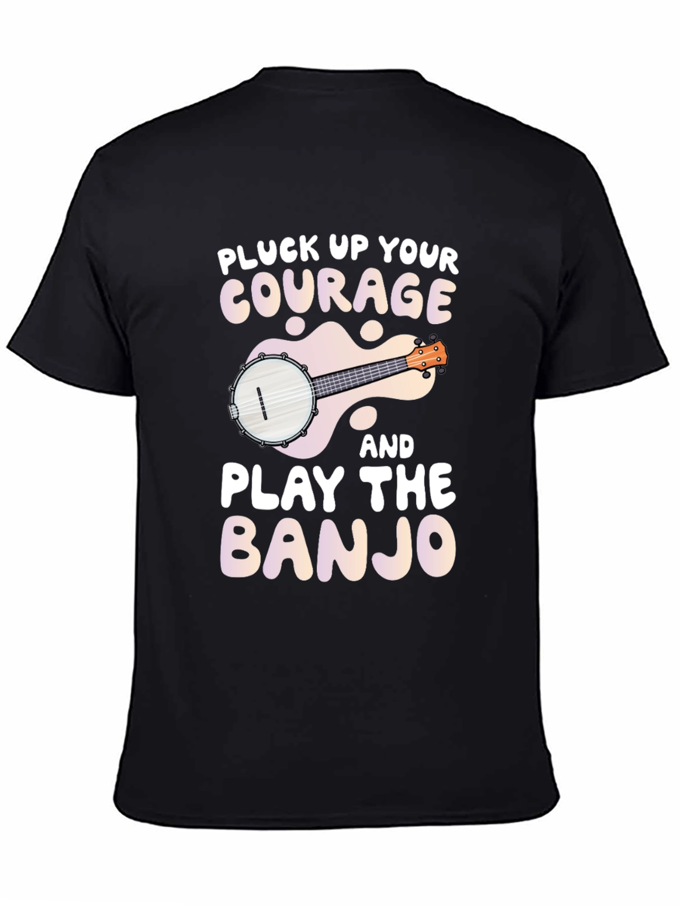 Pluck Up Your Courage Banjo Graphic Tee