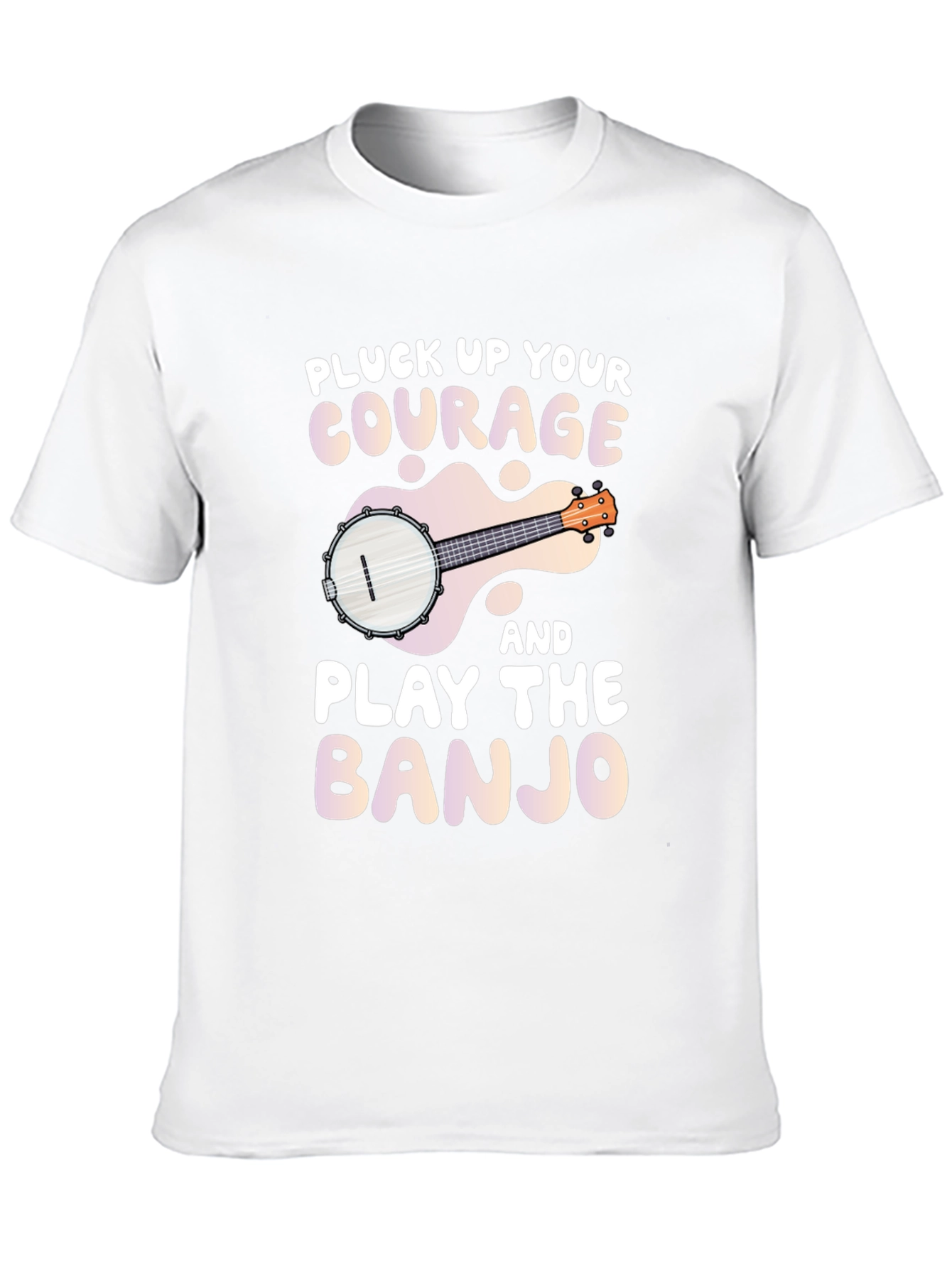 Pluck Up Your Courage Banjo Graphic Tee