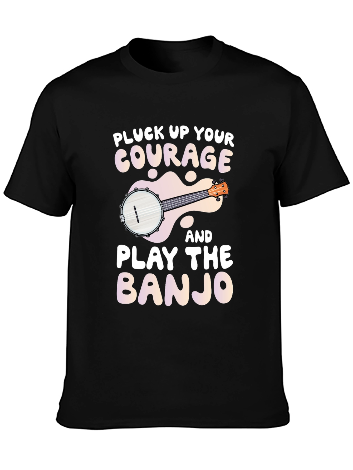 Pluck Up Your Courage Banjo Graphic Tee