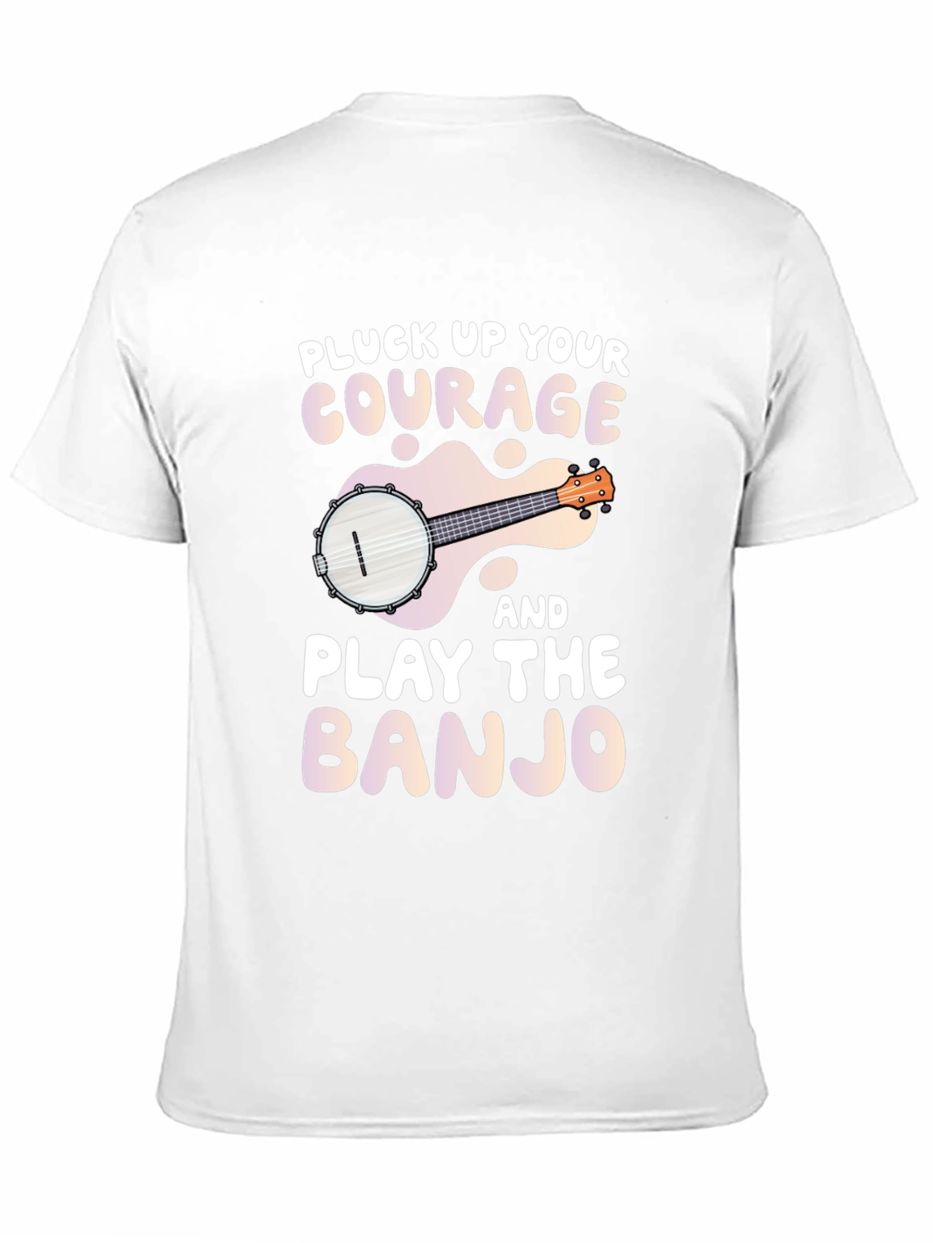 Pluck Up Your Courage Banjo Graphic Tee