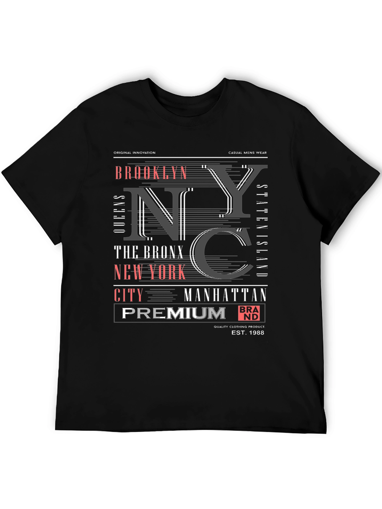 NYC Premium Graphic T-Shirt
