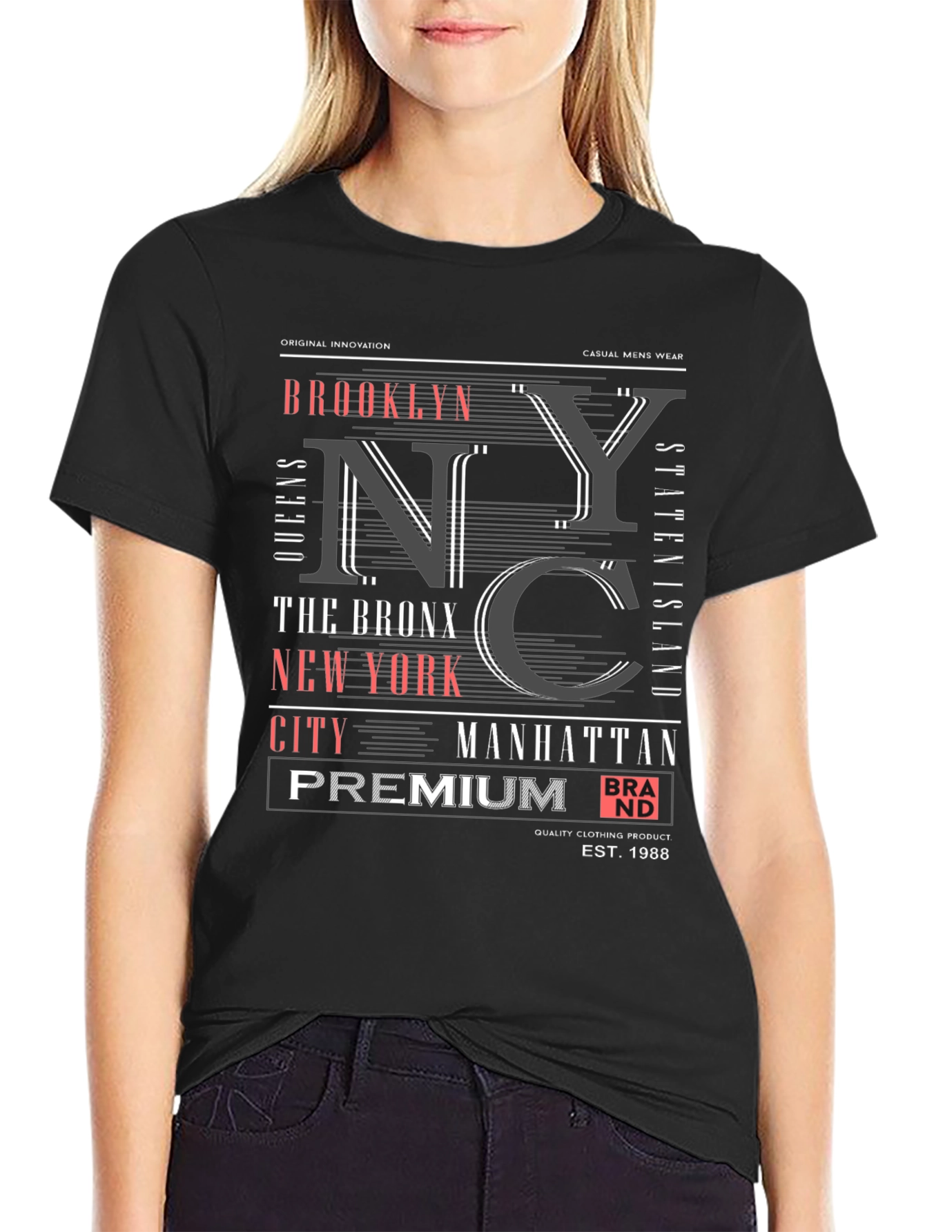 NYC Premium Graphic T-Shirt