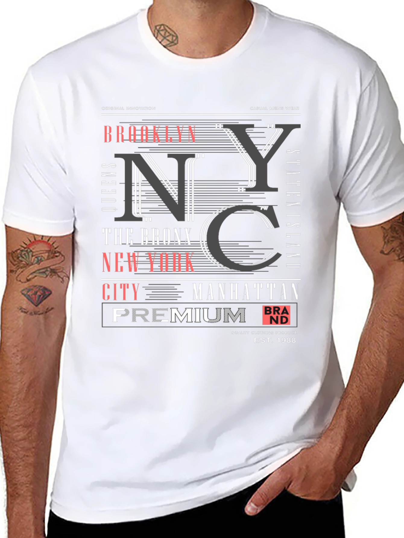 NYC Premium Graphic T-Shirt