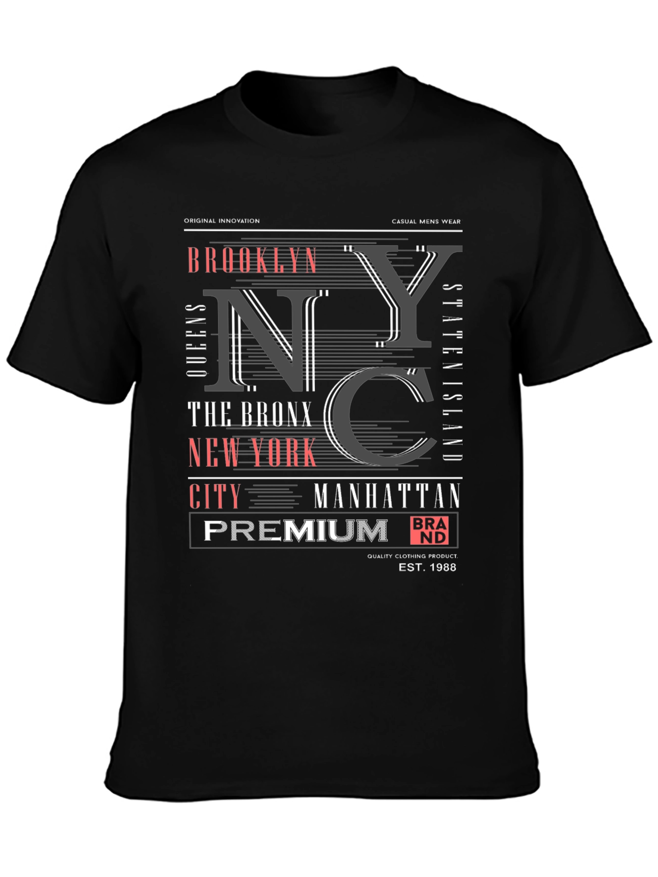 NYC Premium Graphic T-Shirt