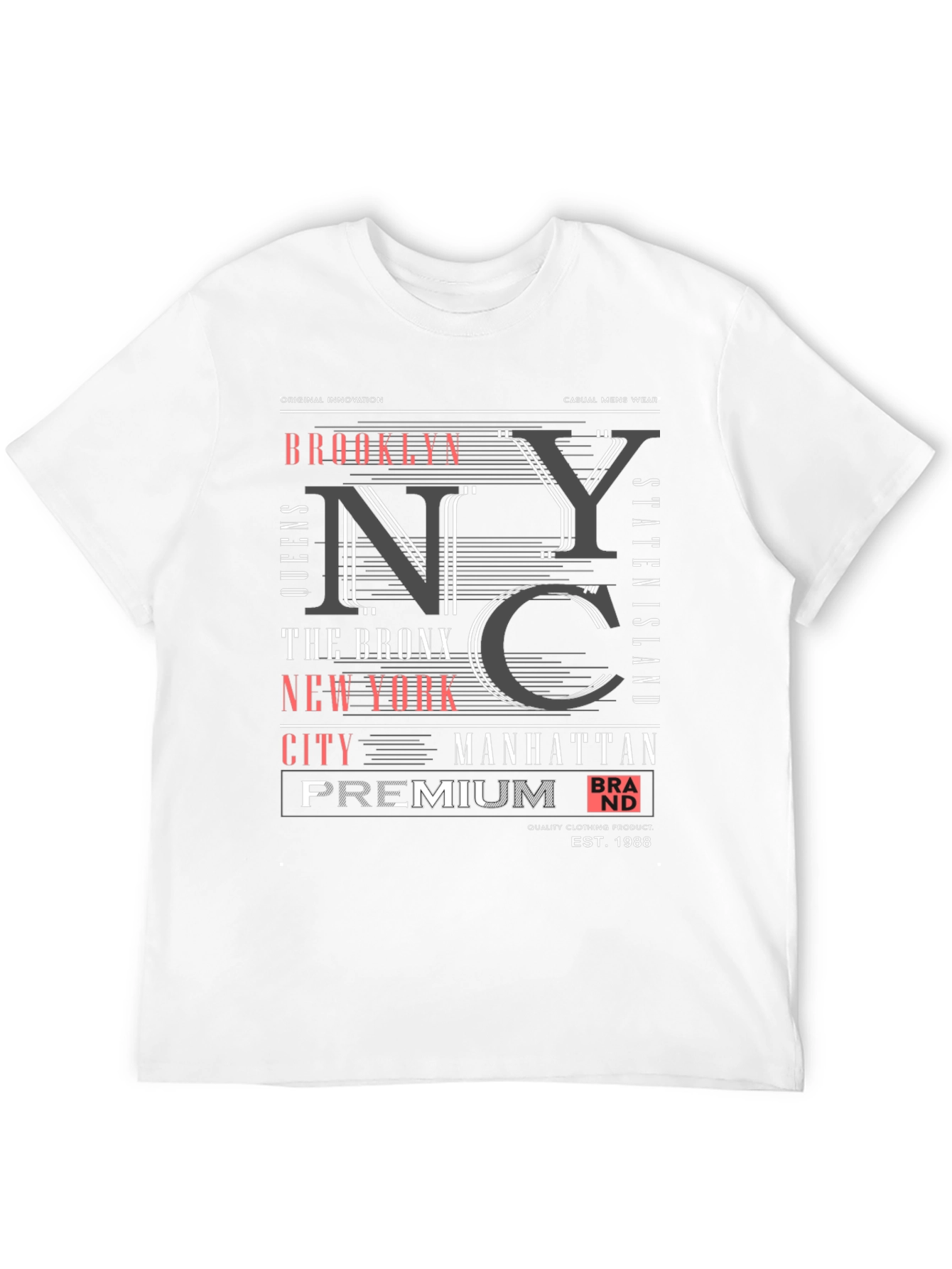 NYC Premium Graphic T-Shirt