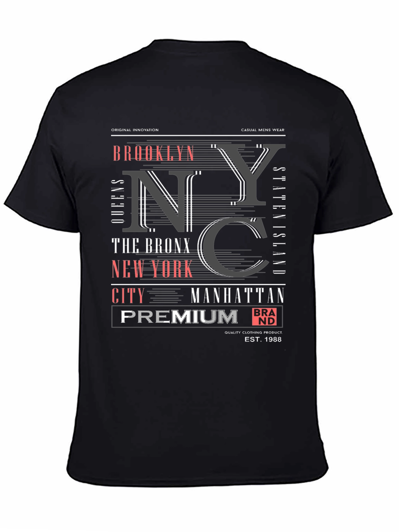 NYC Premium Graphic T-Shirt