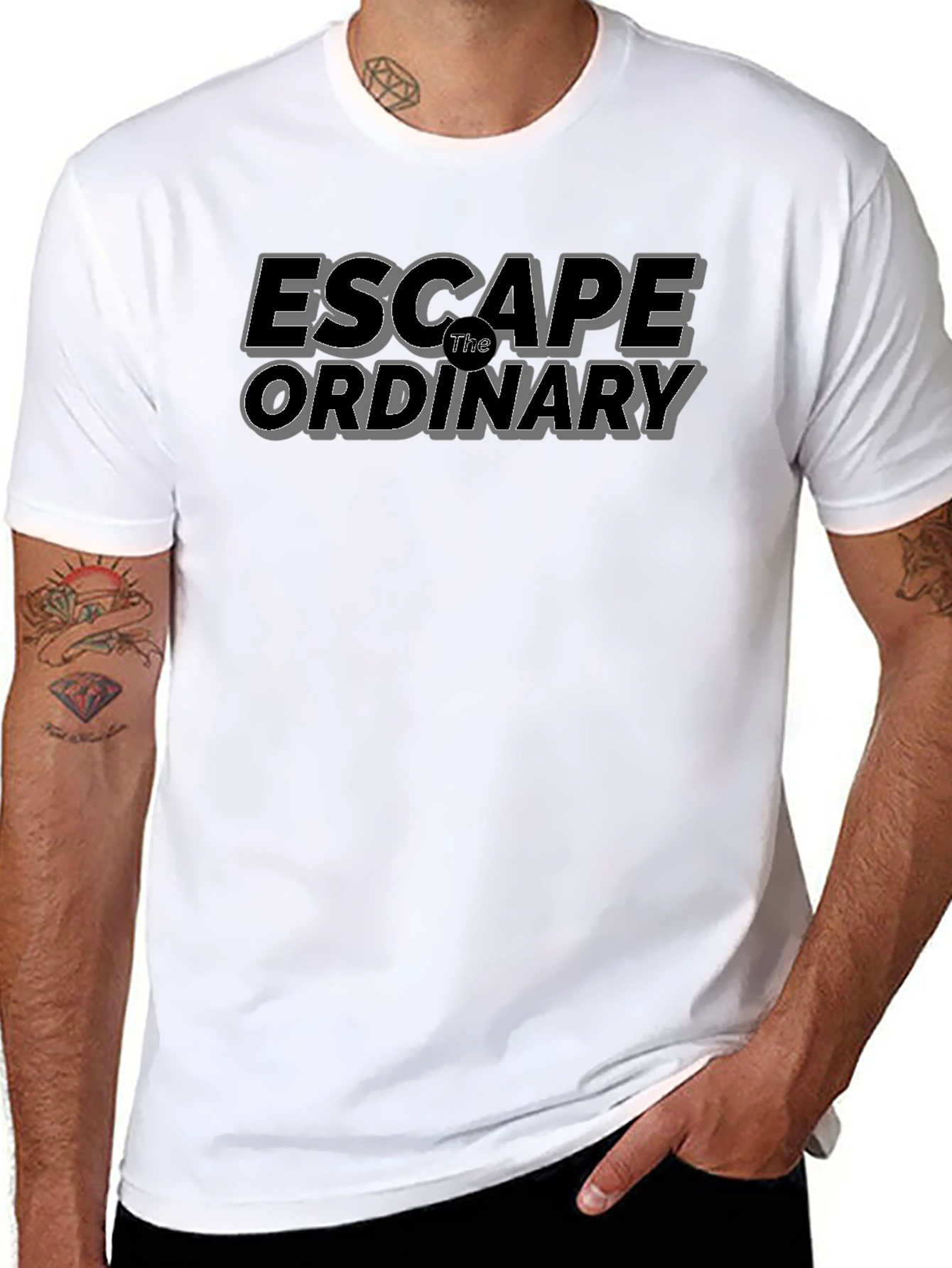 Escape The Ordinary Graphic T-Shirt