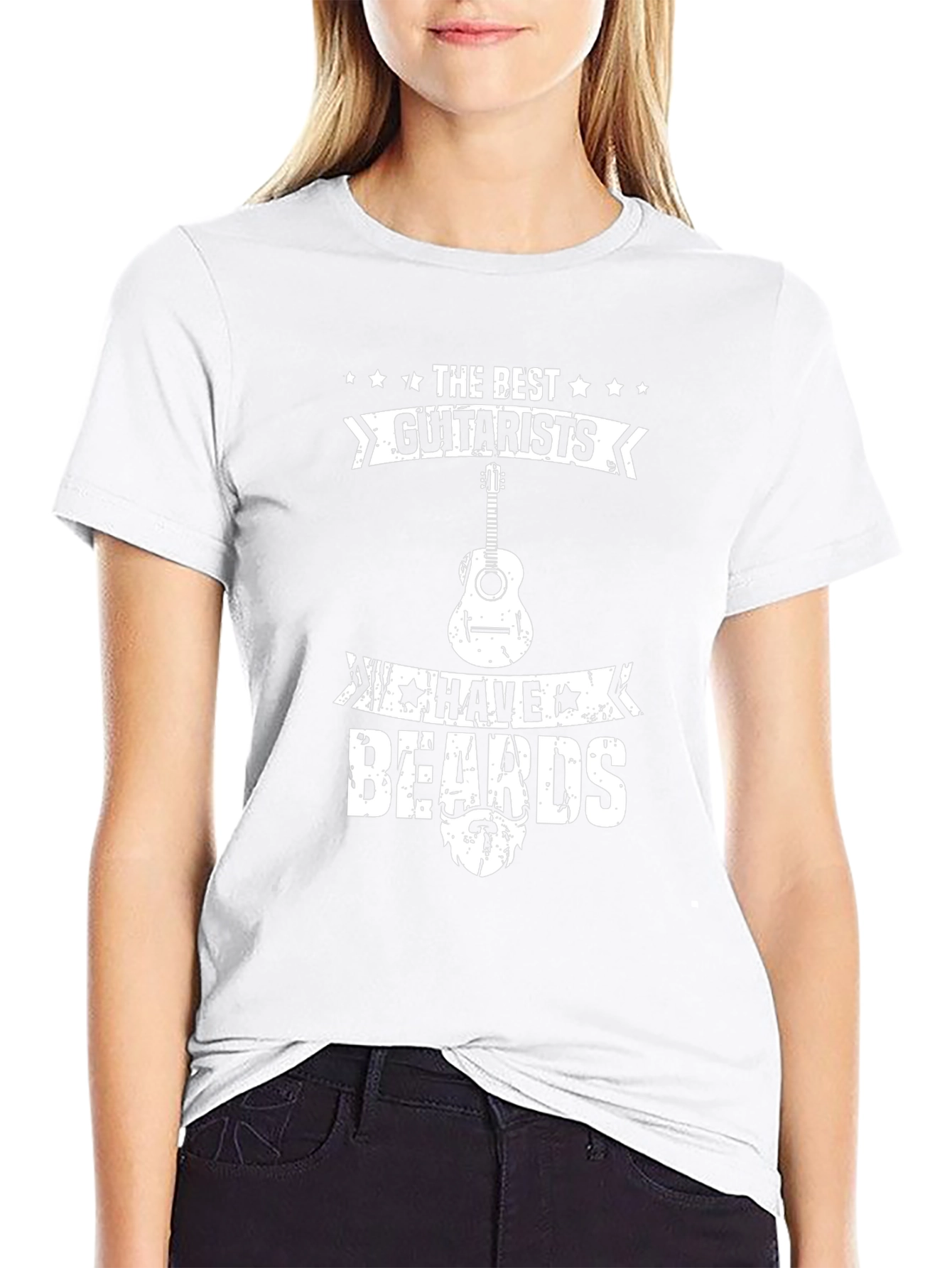 The Best Guitarists Have Beards Graphic Tee