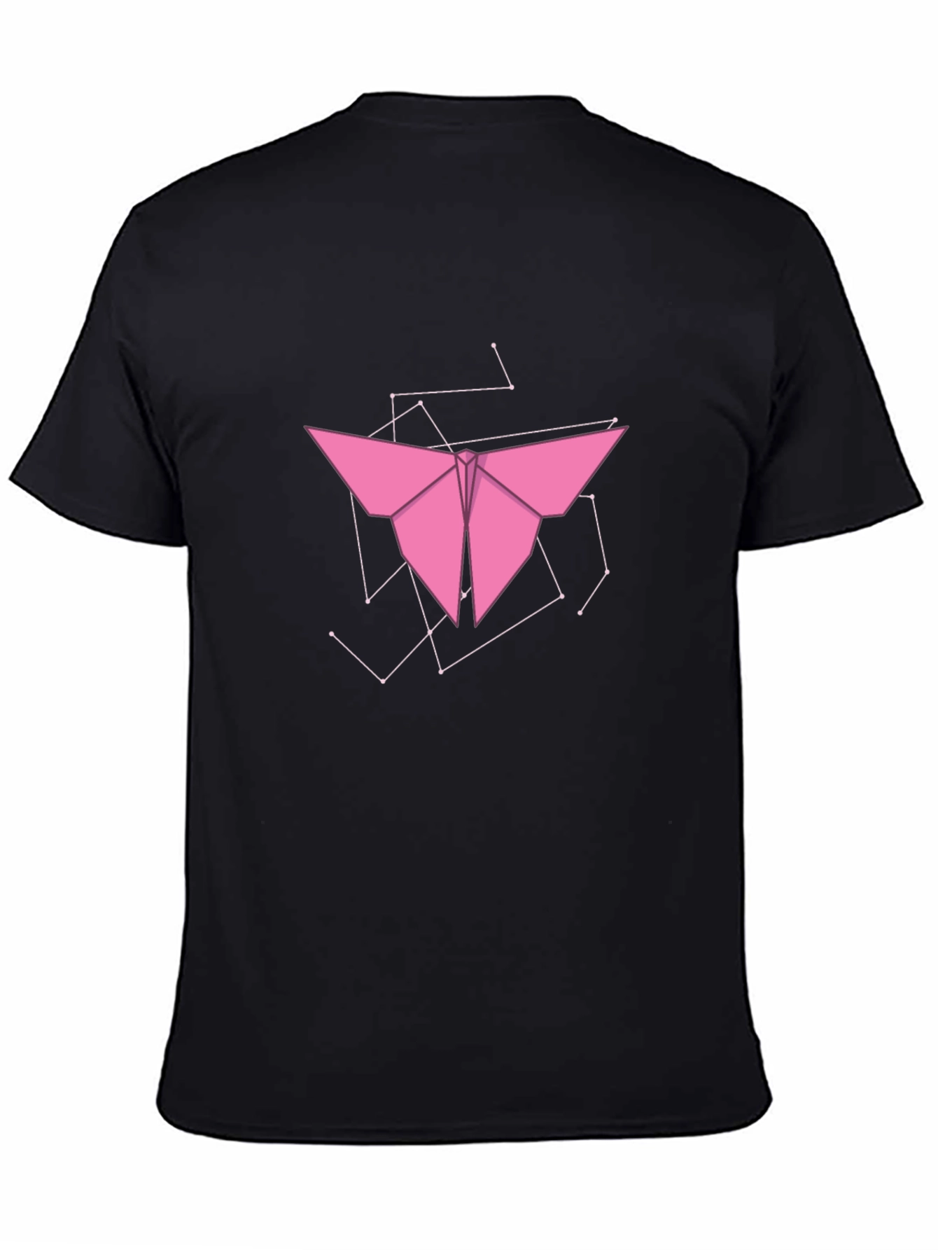 Geometric Butterfly T-Shirt - Modern Graphic Tee