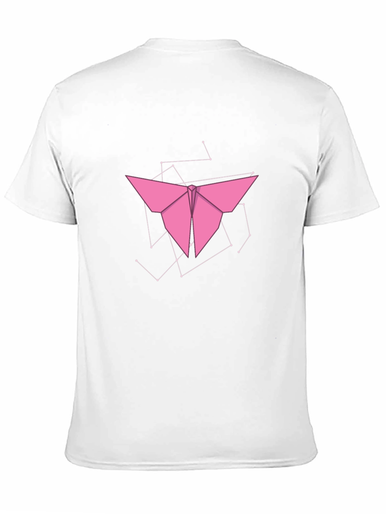 Geometric Butterfly T-Shirt - Modern Graphic Tee