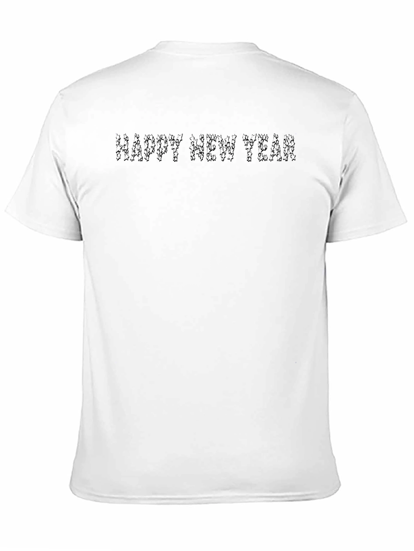 Happy New Year Black T-Shirt