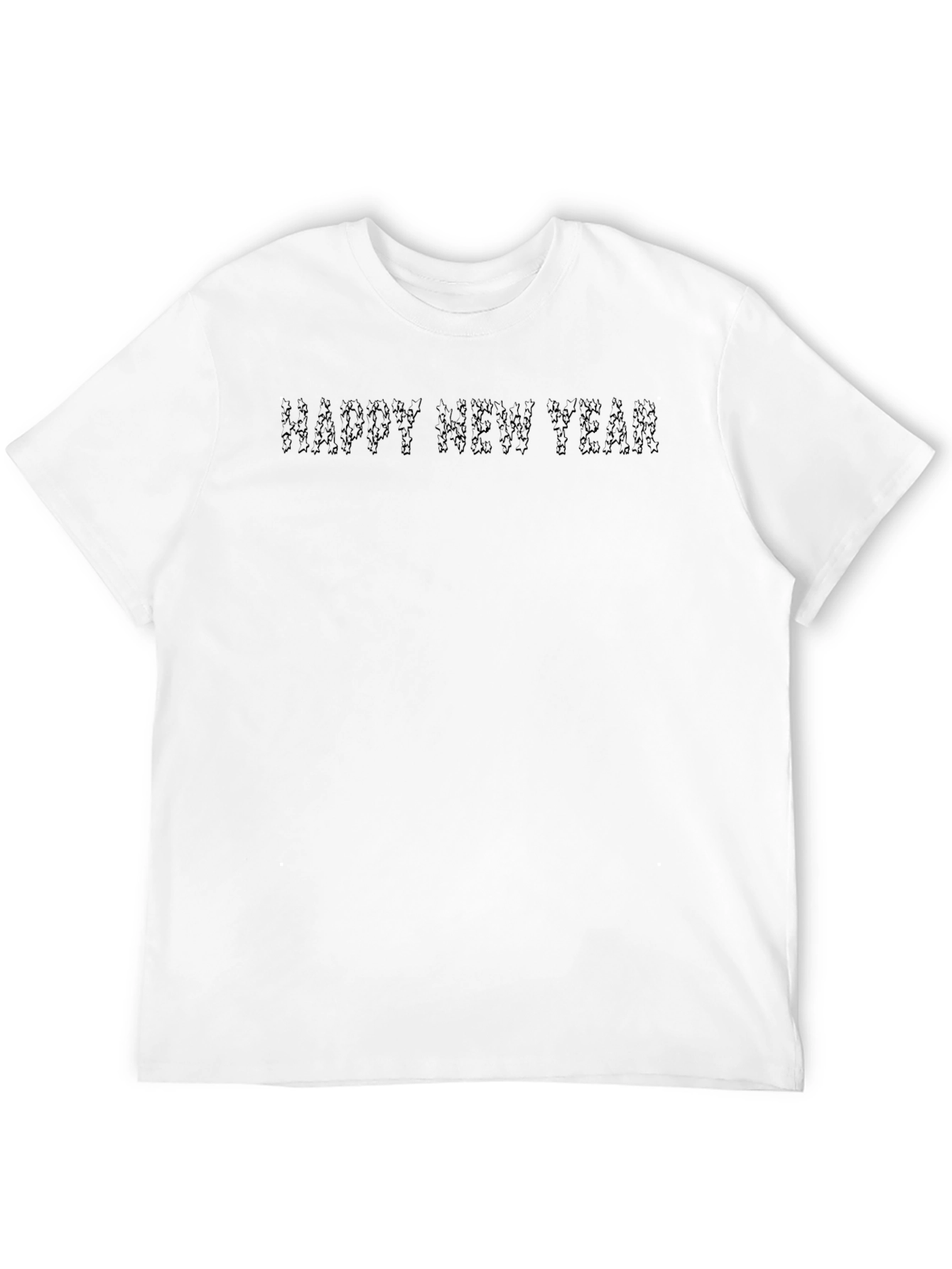Happy New Year Black T-Shirt
