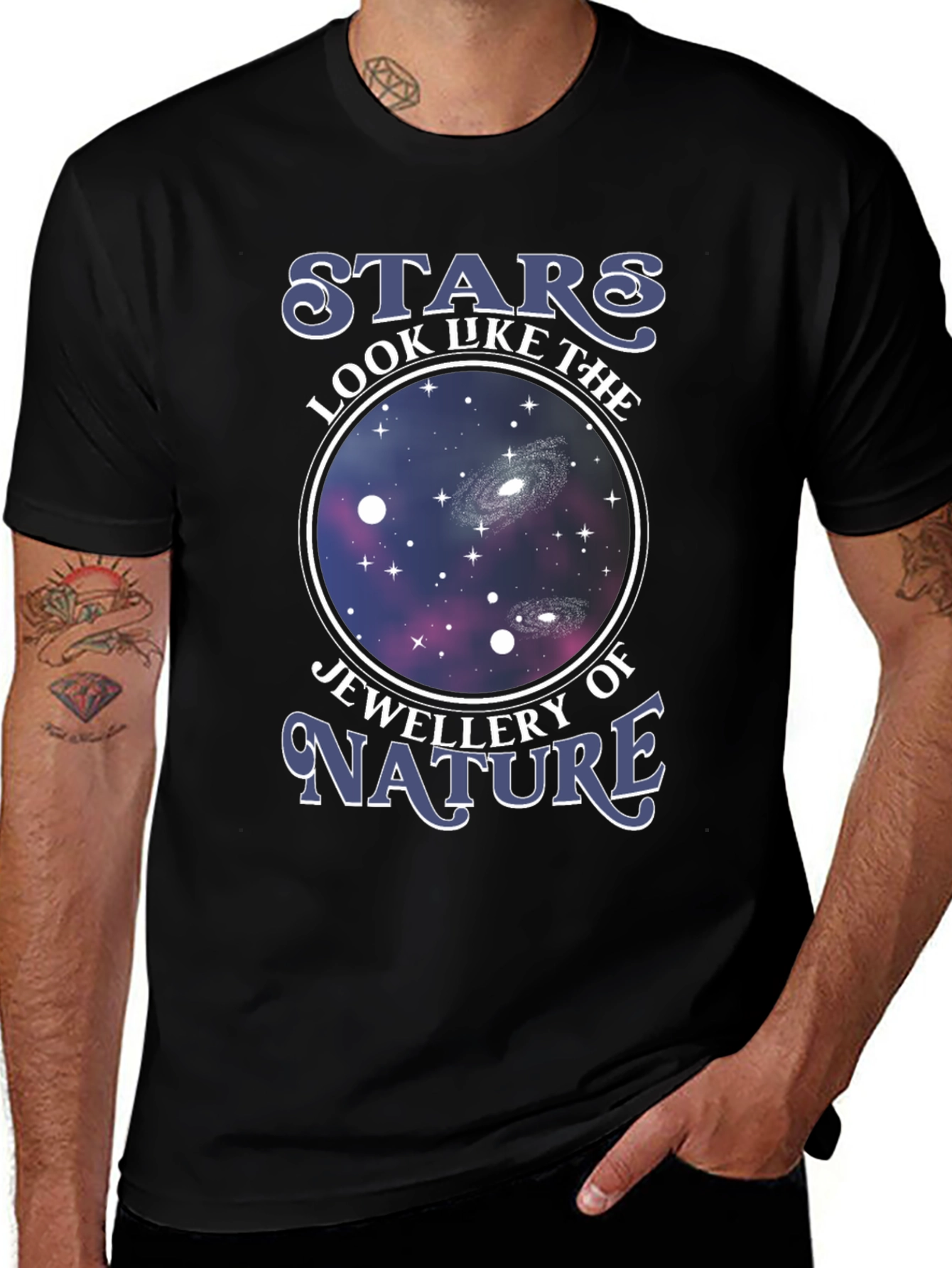 Stars Jewellery of Nature Graphic T-Shirt