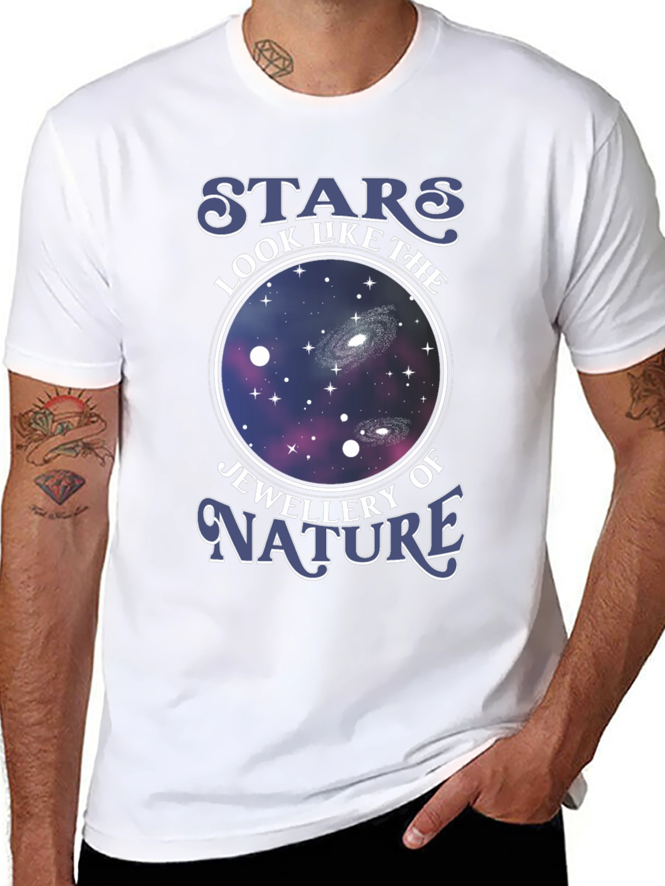 Stars Jewellery of Nature Graphic T-Shirt