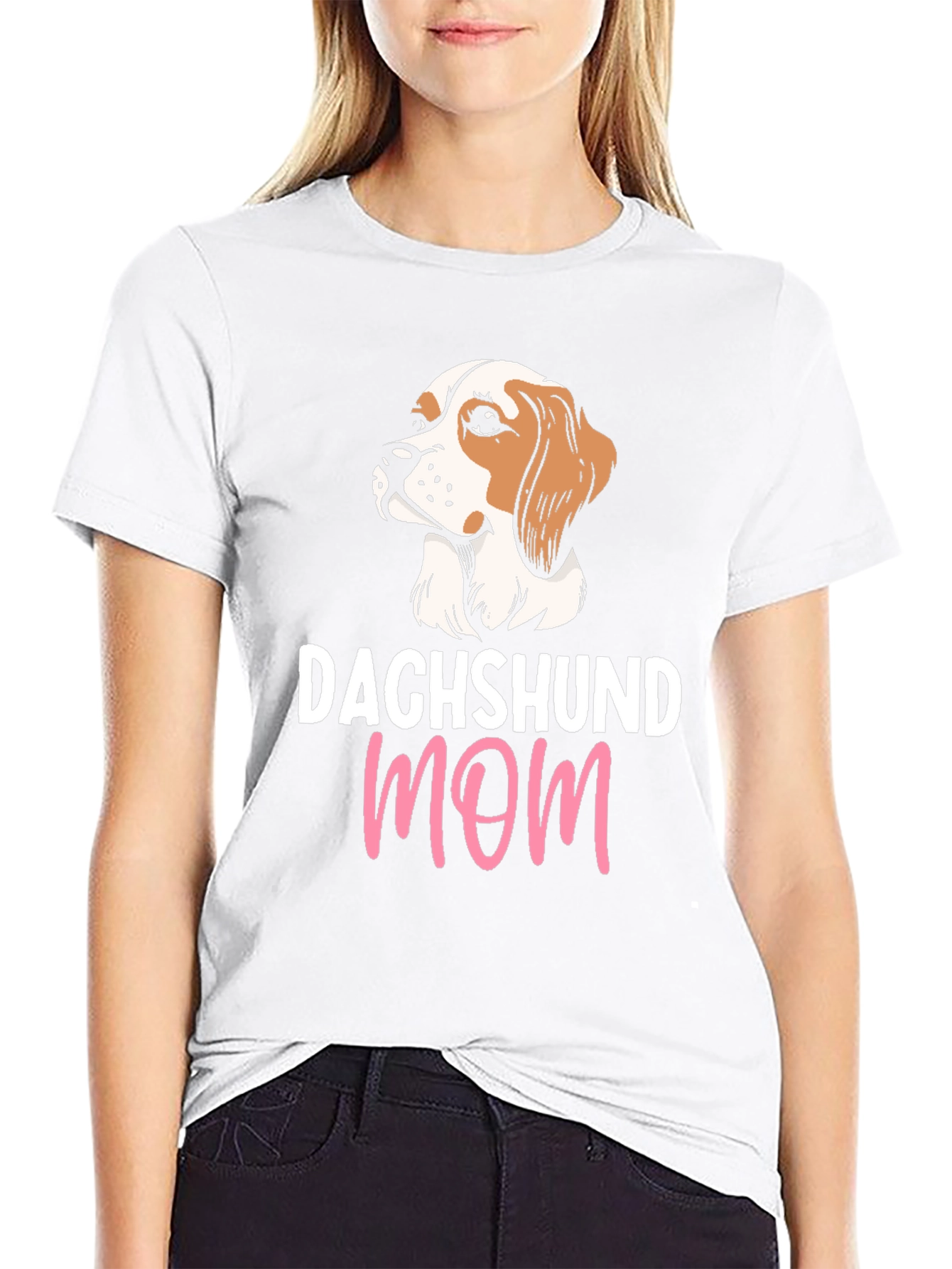 Dachshund Mom T-Shirt Dog Lover Tee