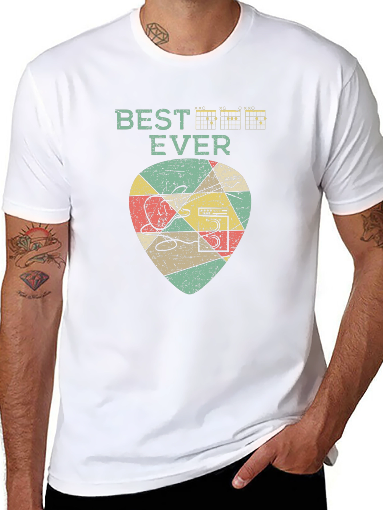 Best Ever Guitarist Graphic T-Shirt