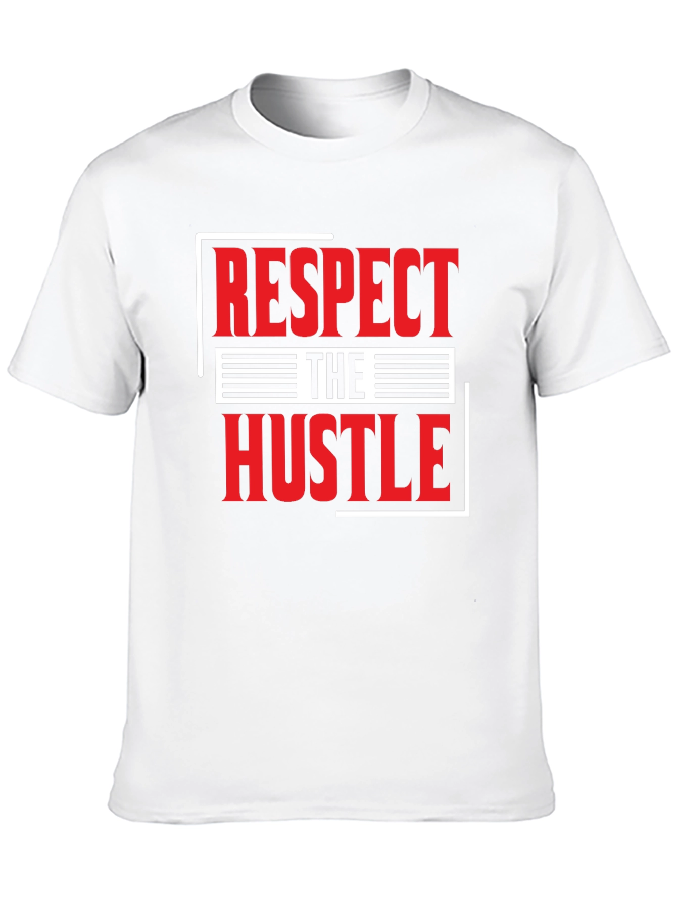 Respect The Hustle Graphic T-Shirt - Black