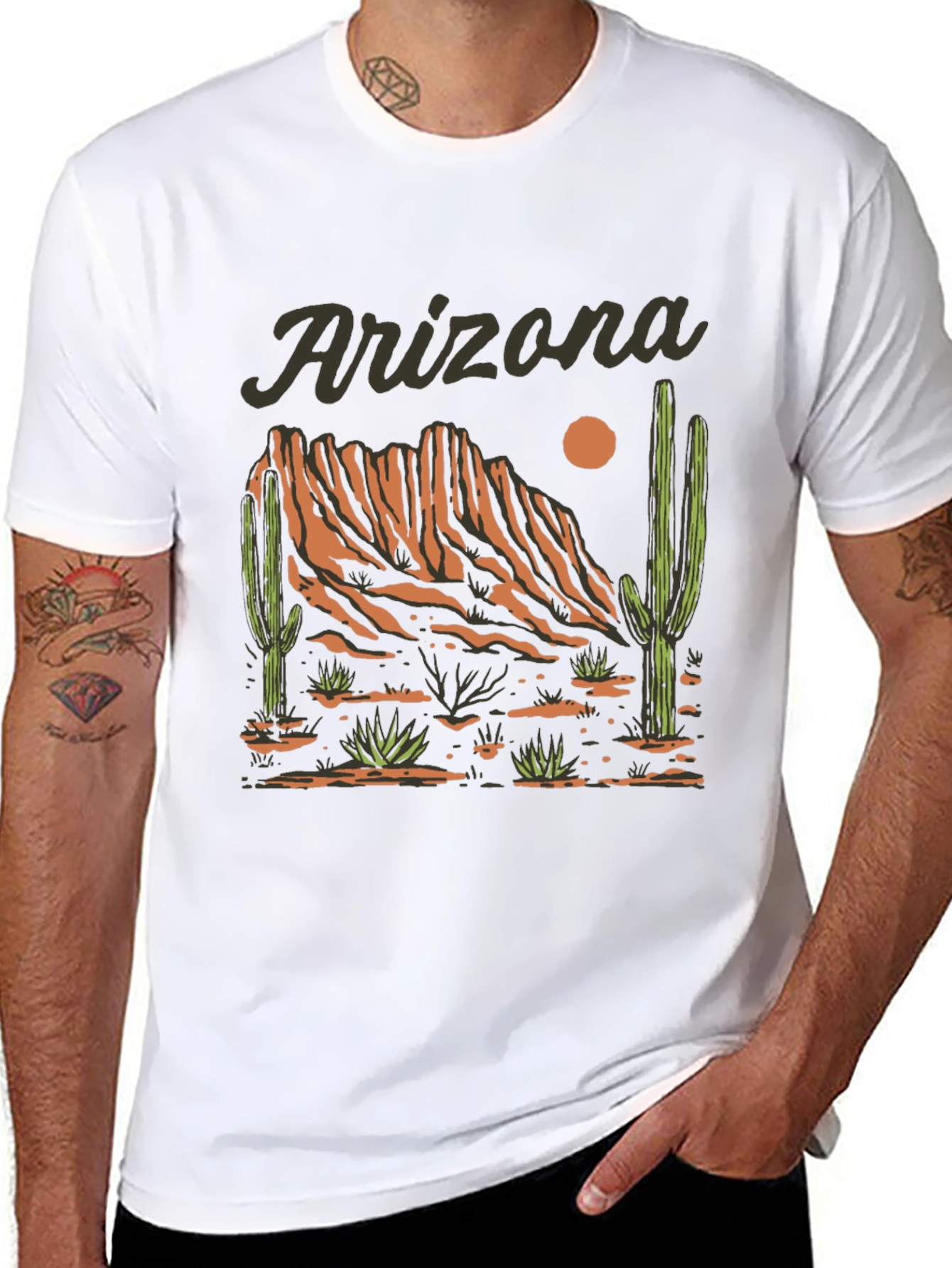 Arizona Desert Graphic T-Shirt