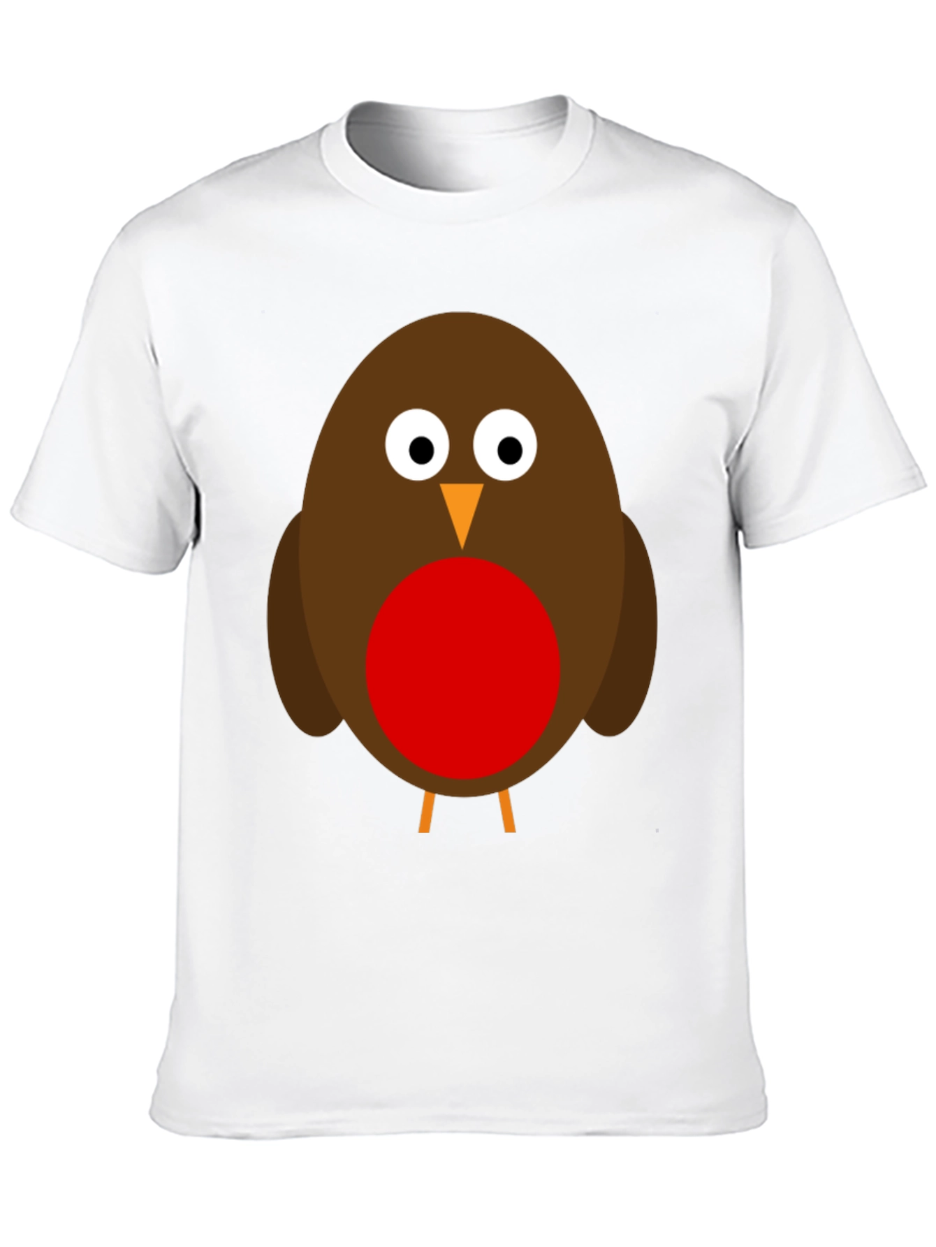 Robin Bird Graphic T-Shirt - Cute Animal Tee